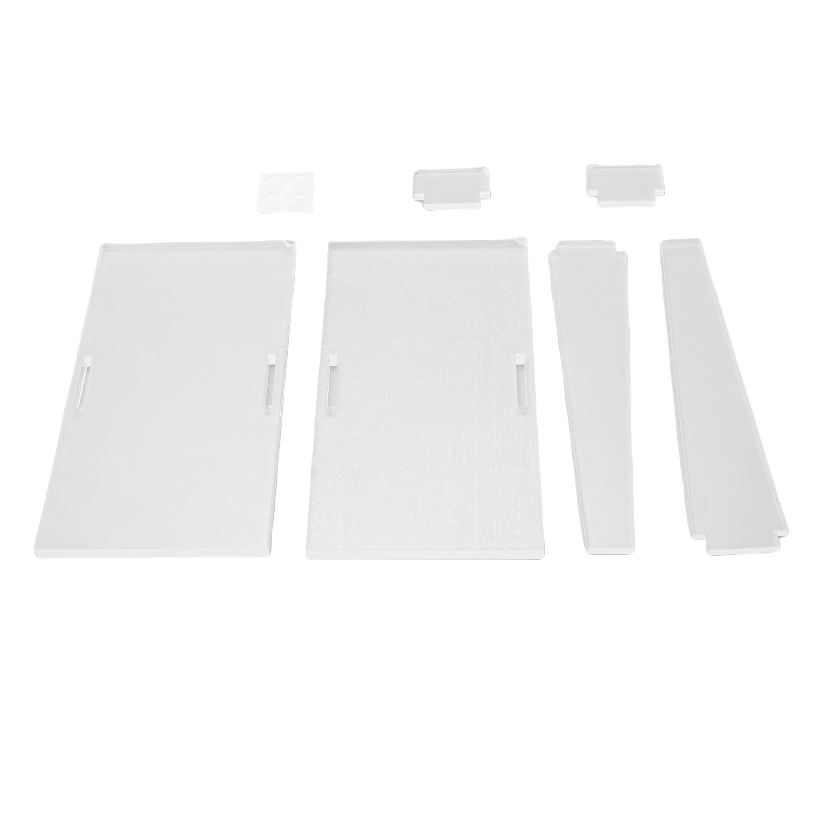 2 Sets Acrylic Easel Stand Multifunctional Stylish Look Compact Clear Picture view 7