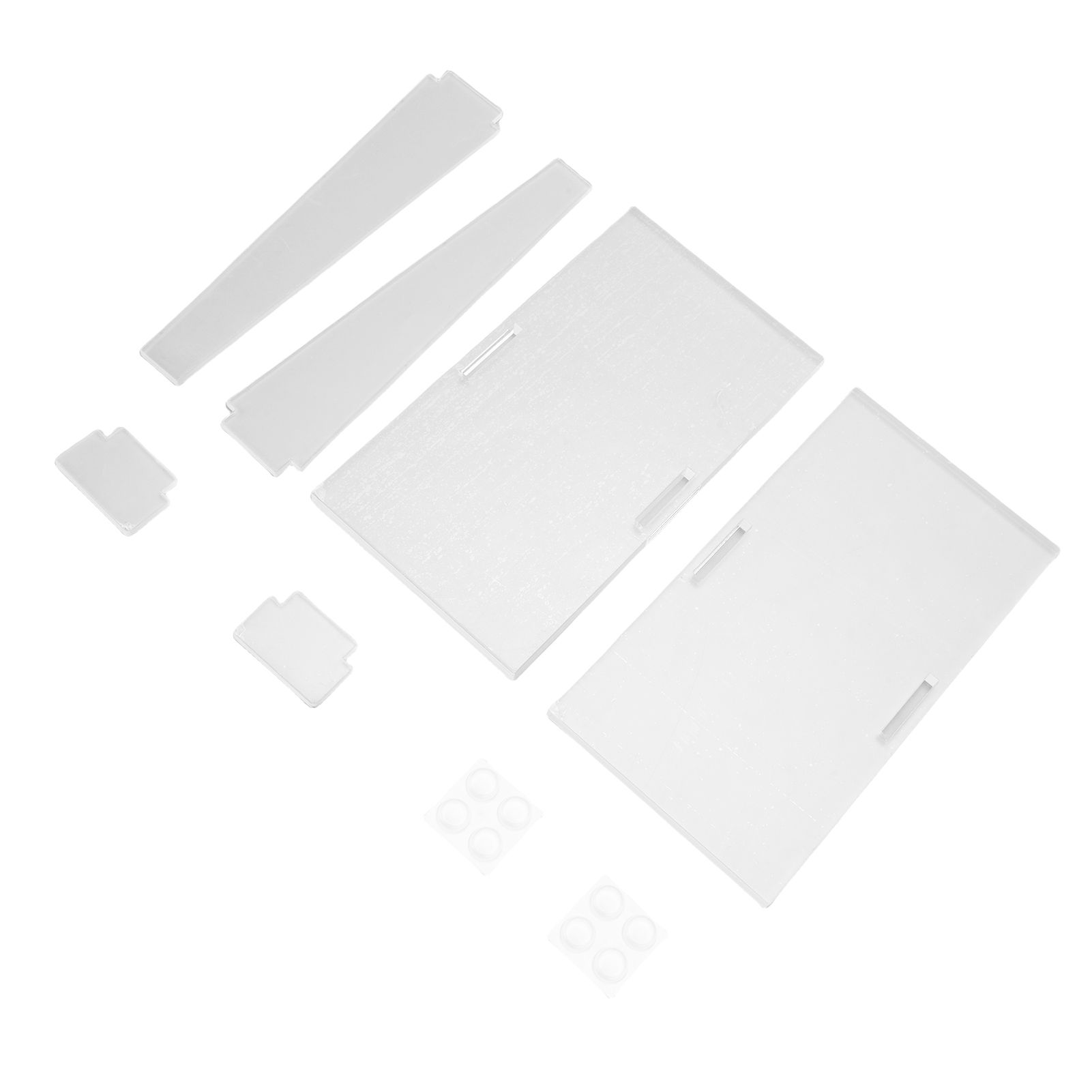 2 Sets Acrylic Easel Stand Multifunctional Stylish Look Compact Clear Picture view 8