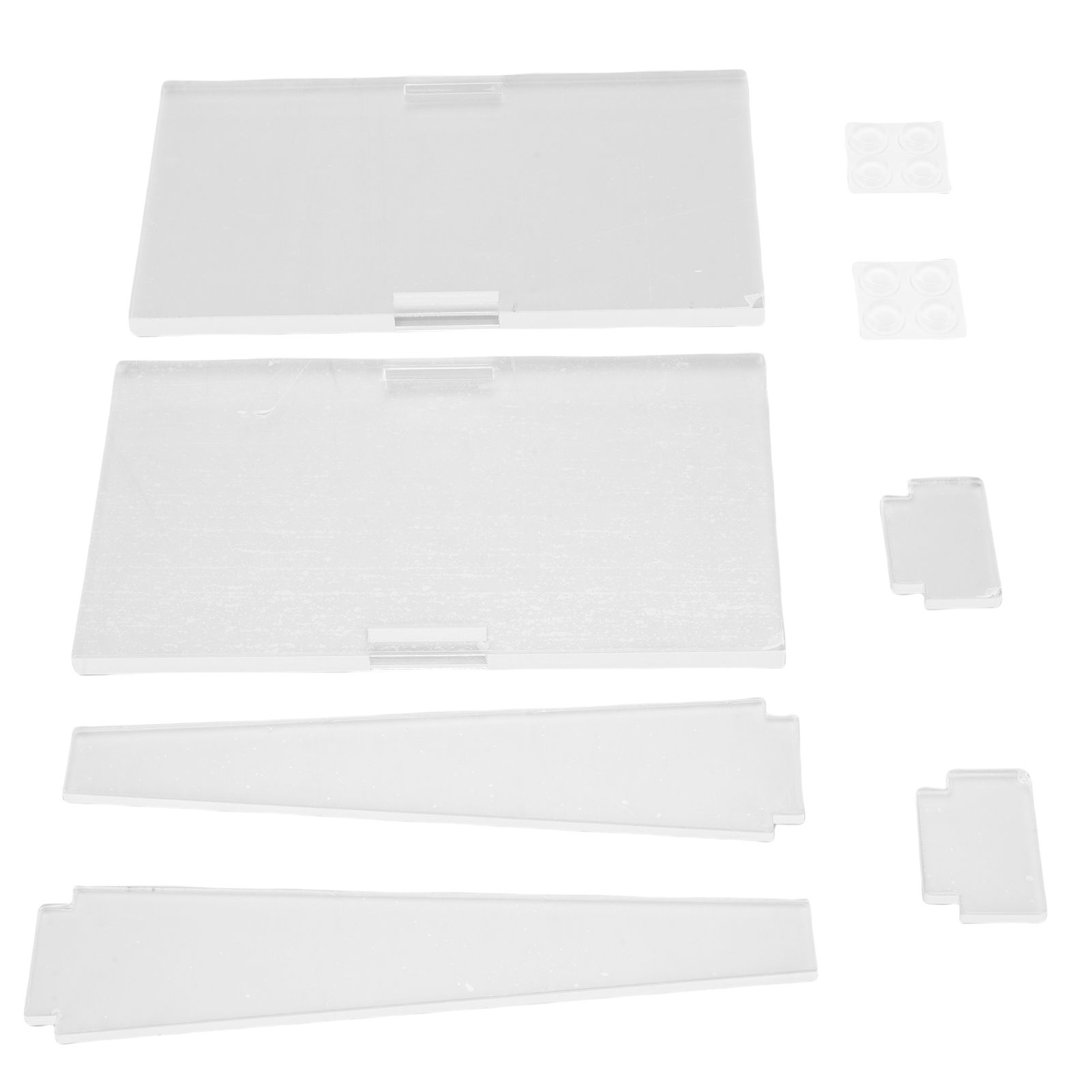 2 Sets Acrylic Easel Stand Multifunctional Stylish Look Compact Clear Picture view 10