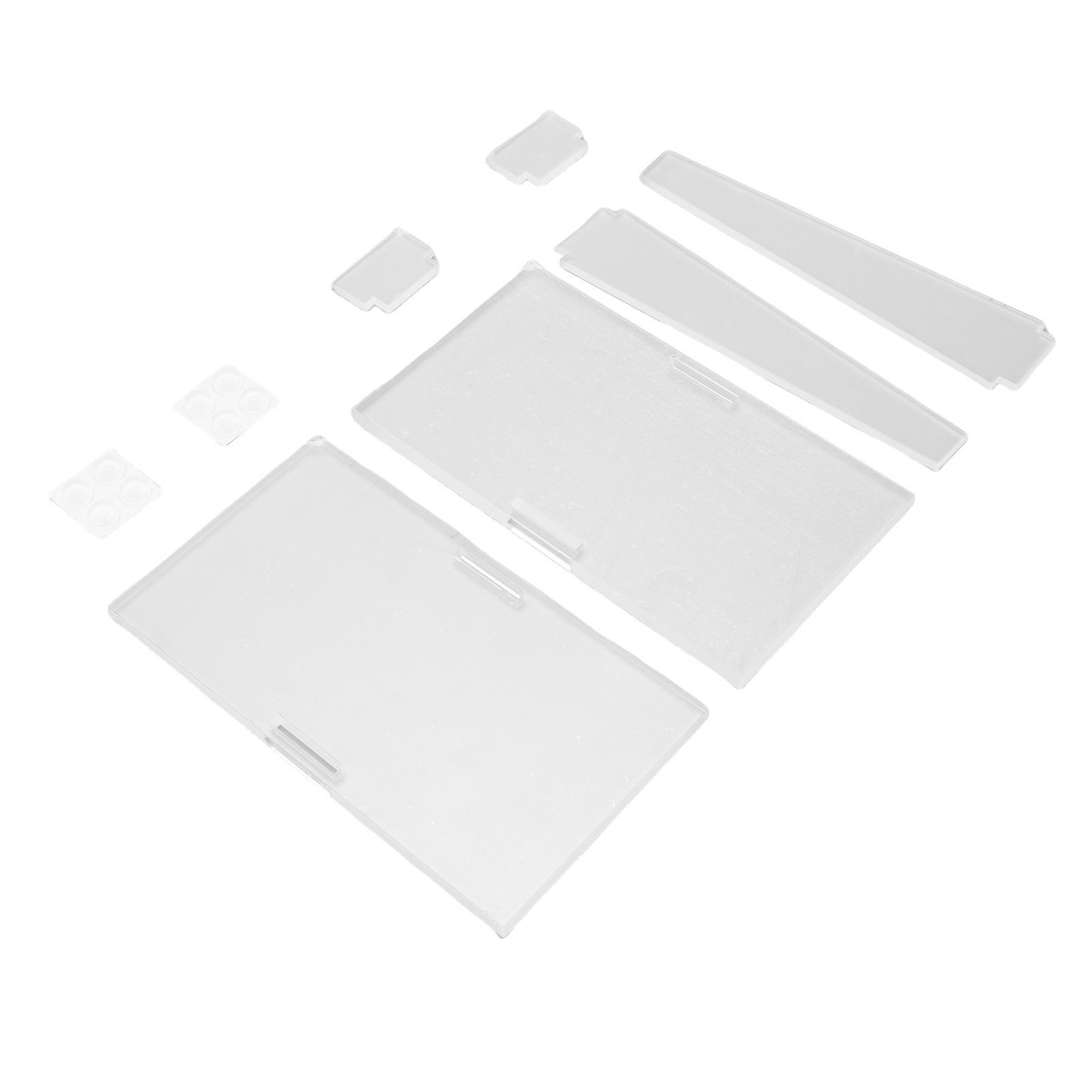 2 Sets Acrylic Easel Stand Multifunctional Stylish Look Compact Clear Picture view 12