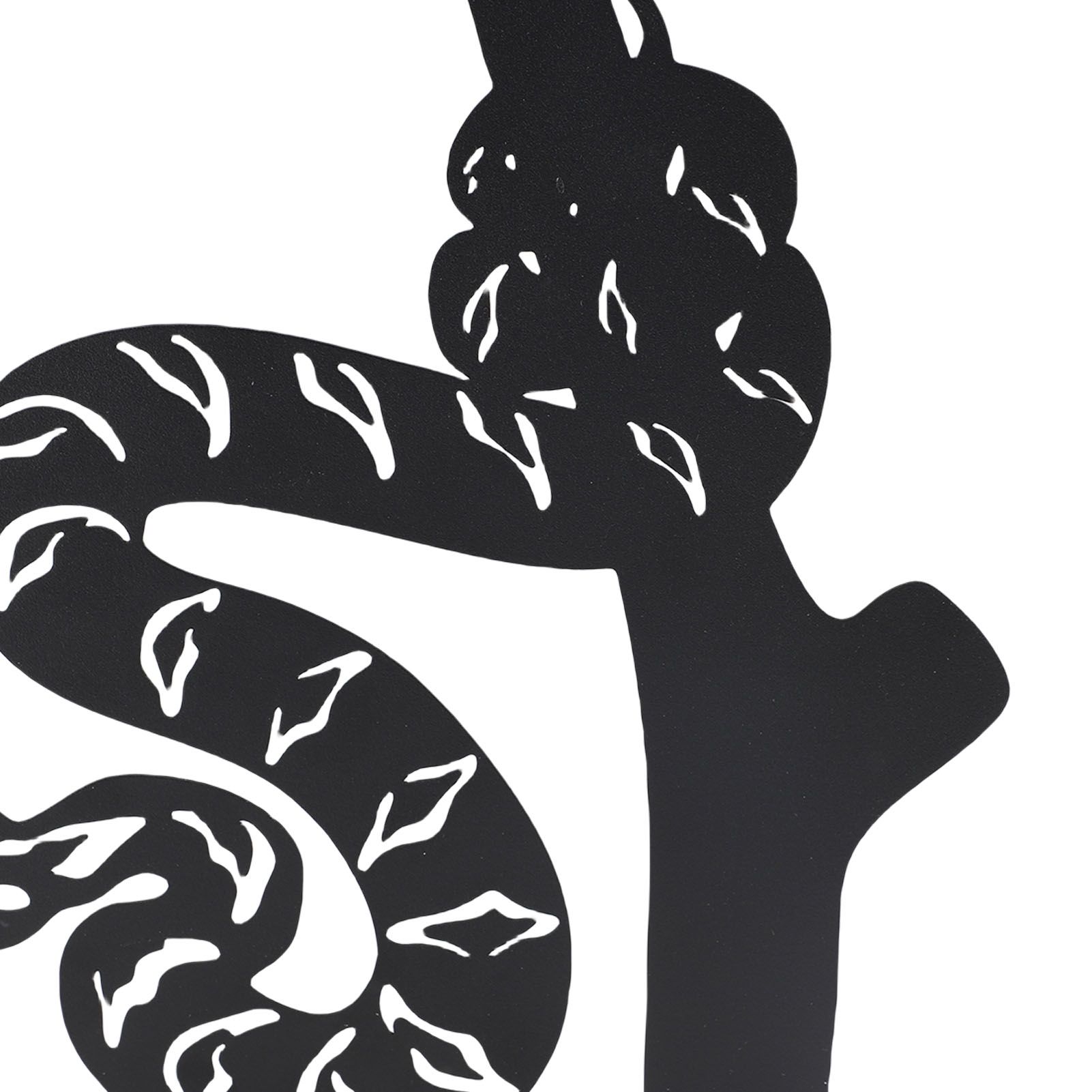 Snake Metal Wall Decor Modern Abstract Wall Art Hanging Decor for Living Room view 2