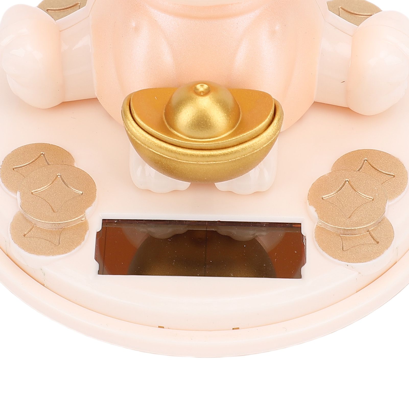 Lucky Fortune Cat Solar Powered Light Sensing Automatic Nodding Cat Fortune view 5