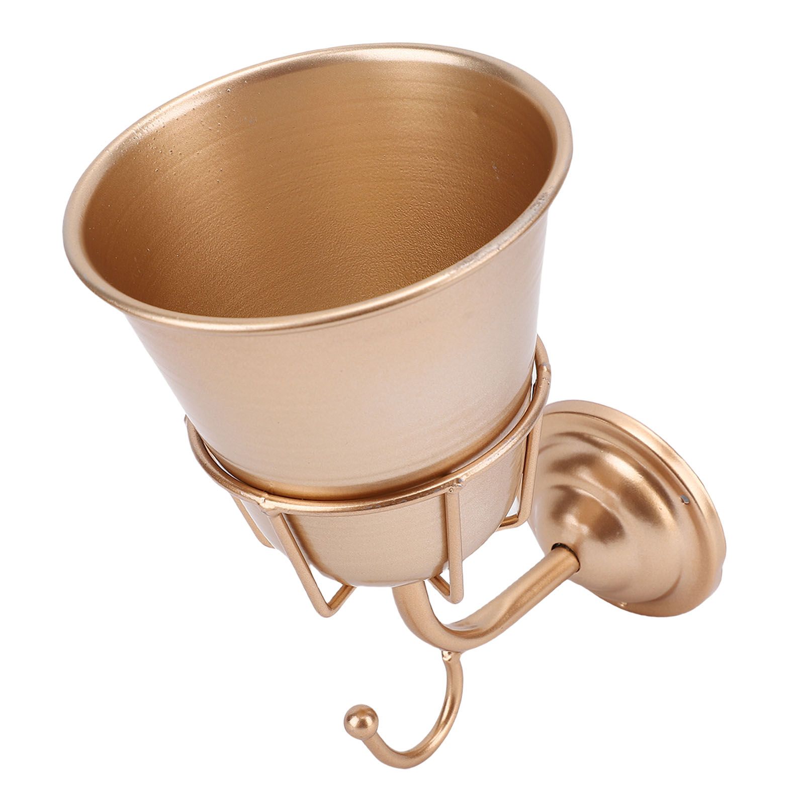 Wall Vessel Stainless Steel Vintage Wall Mounted Vase Hanging Organizer for view 5