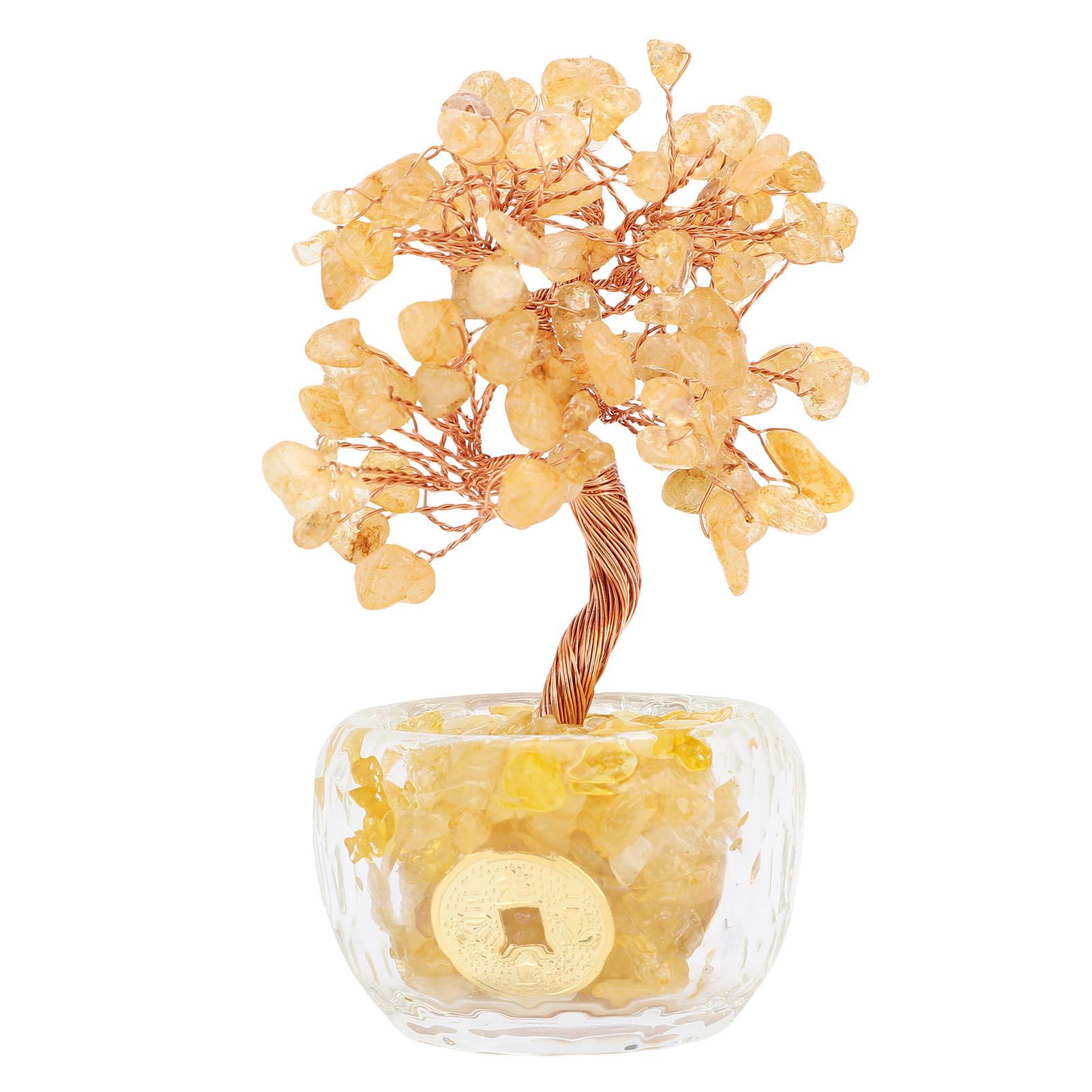 Feng Shui Money Tree Positive Energy Good Fortune Money Tree Decoration for view 4