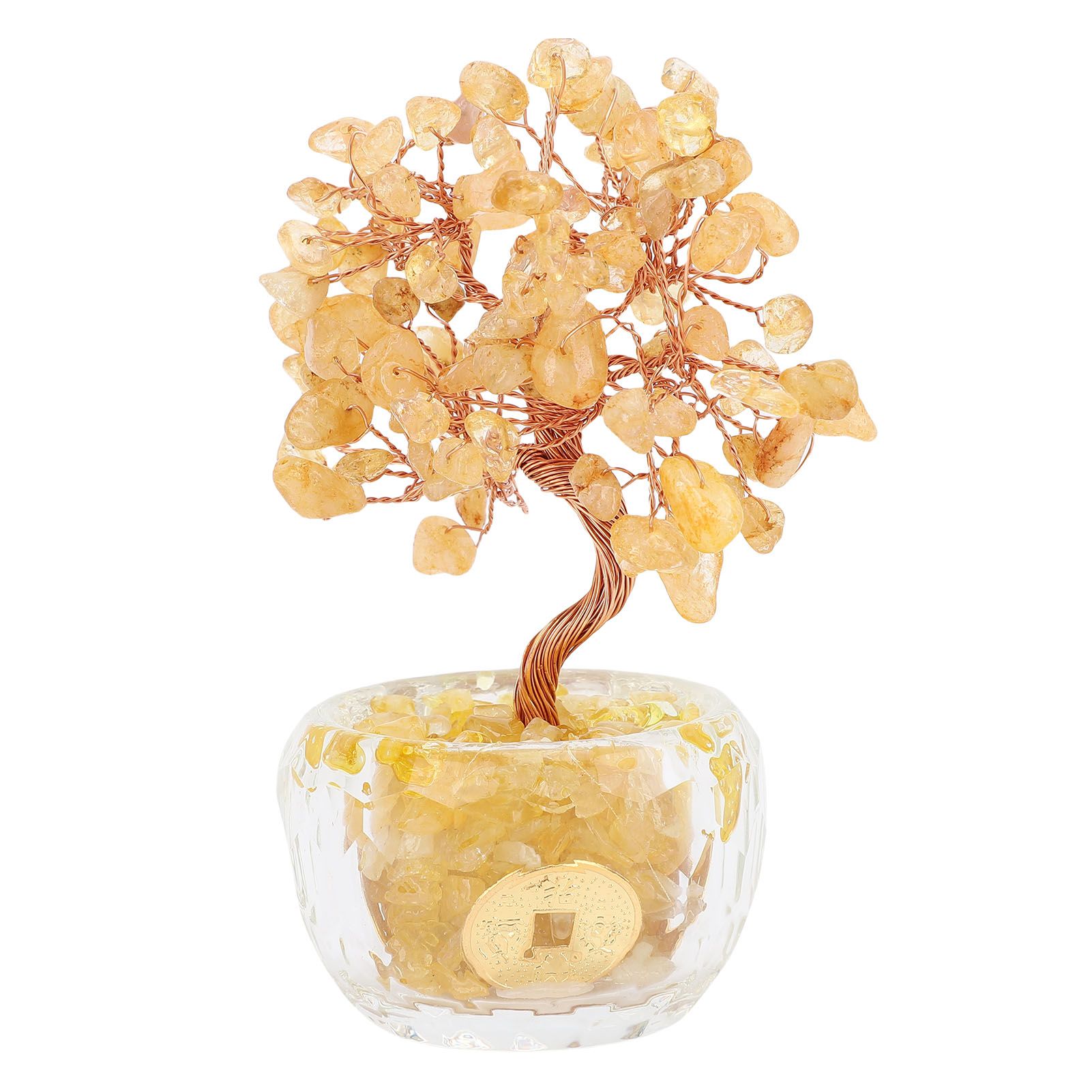 Feng Shui Money Tree Positive Energy Good Fortune Money Tree Decoration for view 6
