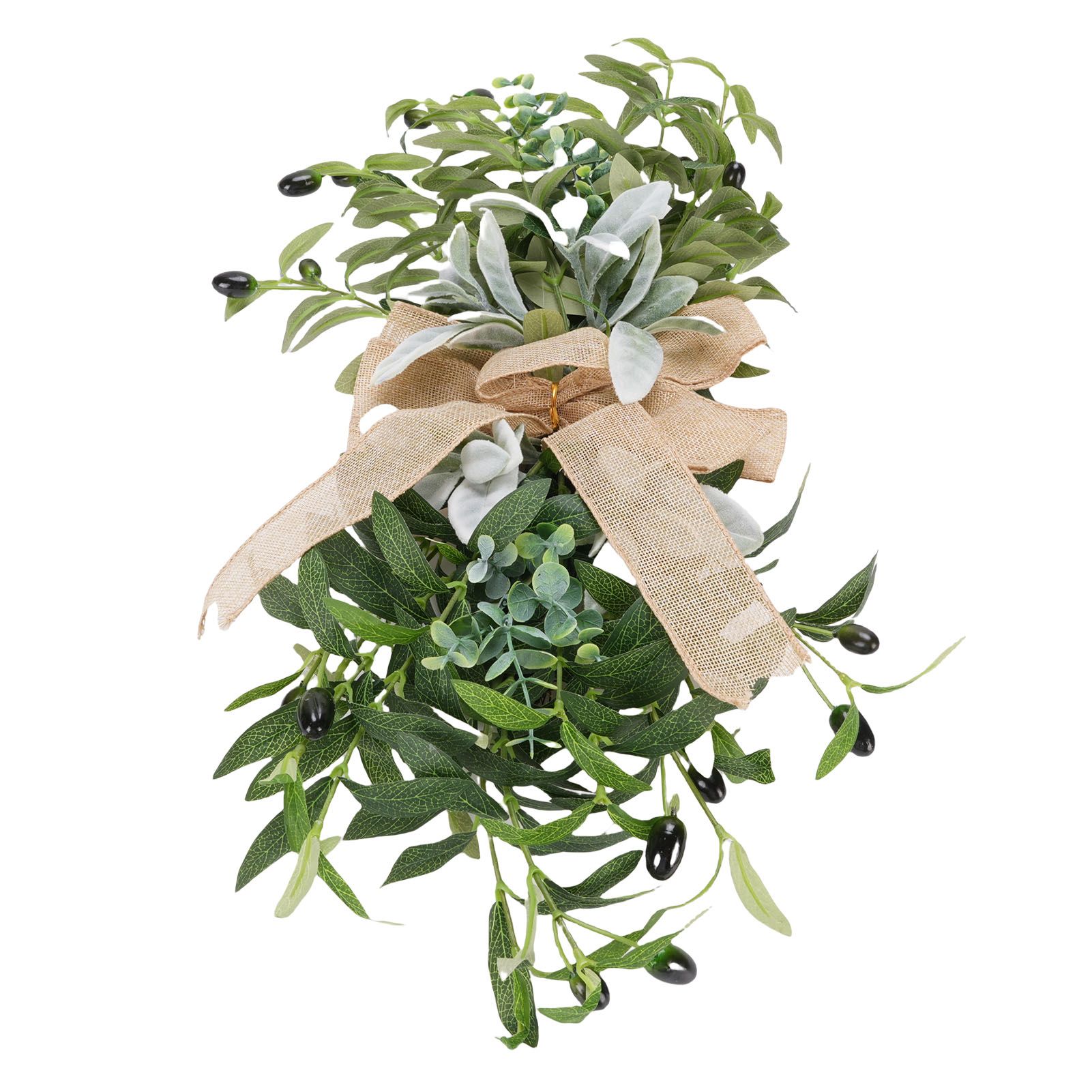Artificial Olive Stair Hanging Decoration 60CM Handcrafted Vivid Details Fake — image 1