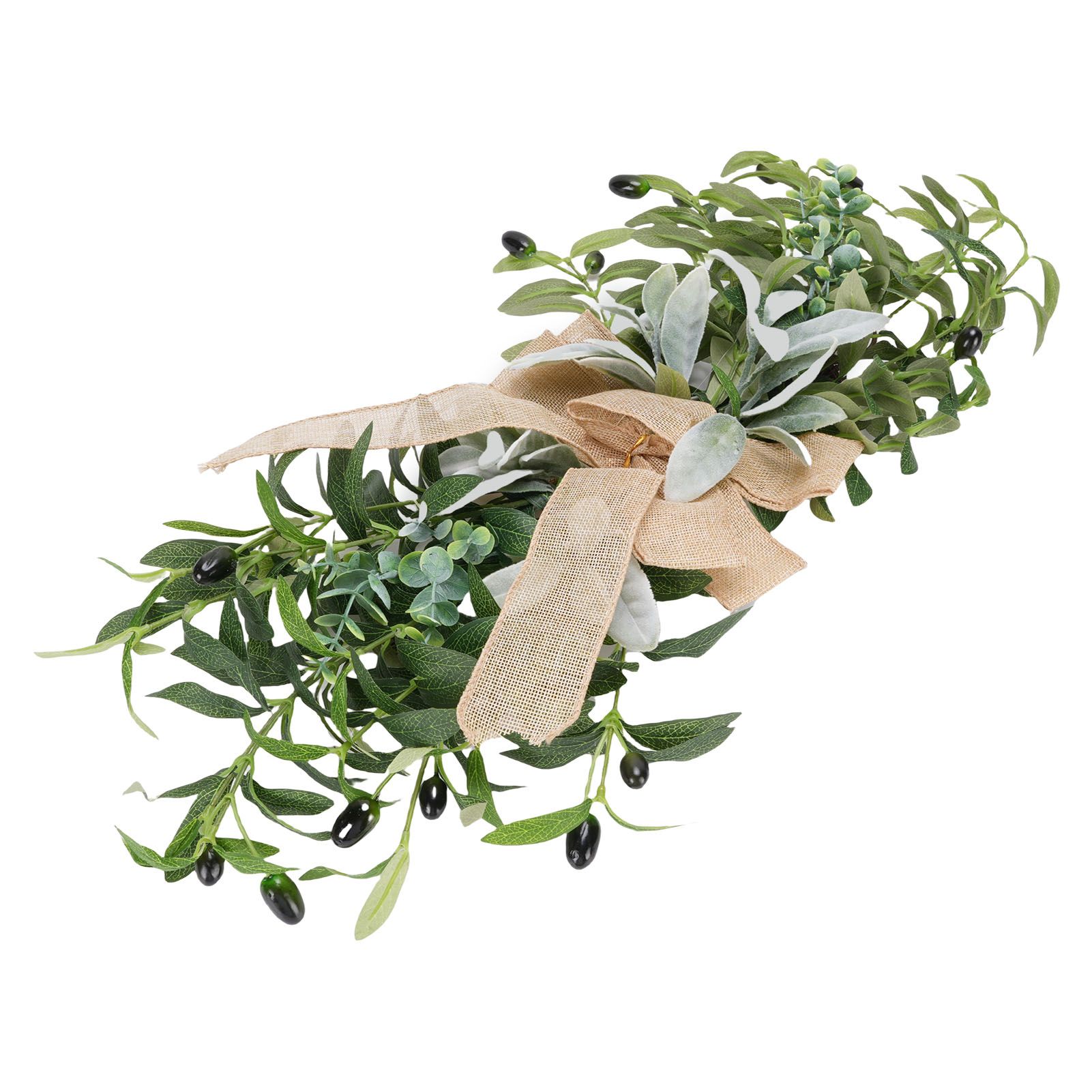 Artificial Olive Stair Hanging Decoration 60CM Handcrafted Vivid Details Fake view 4