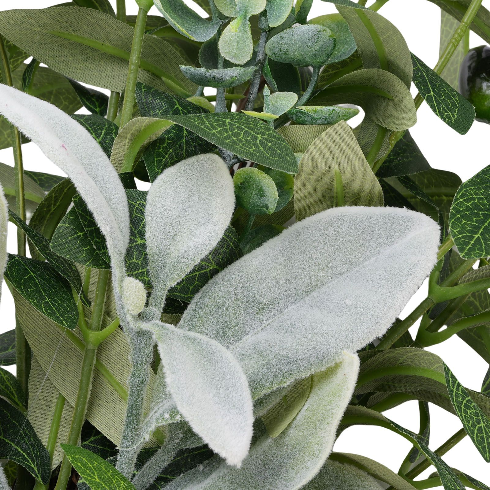 Artificial Olive Stair Hanging Decoration 60CM Handcrafted Vivid Details Fake view 5