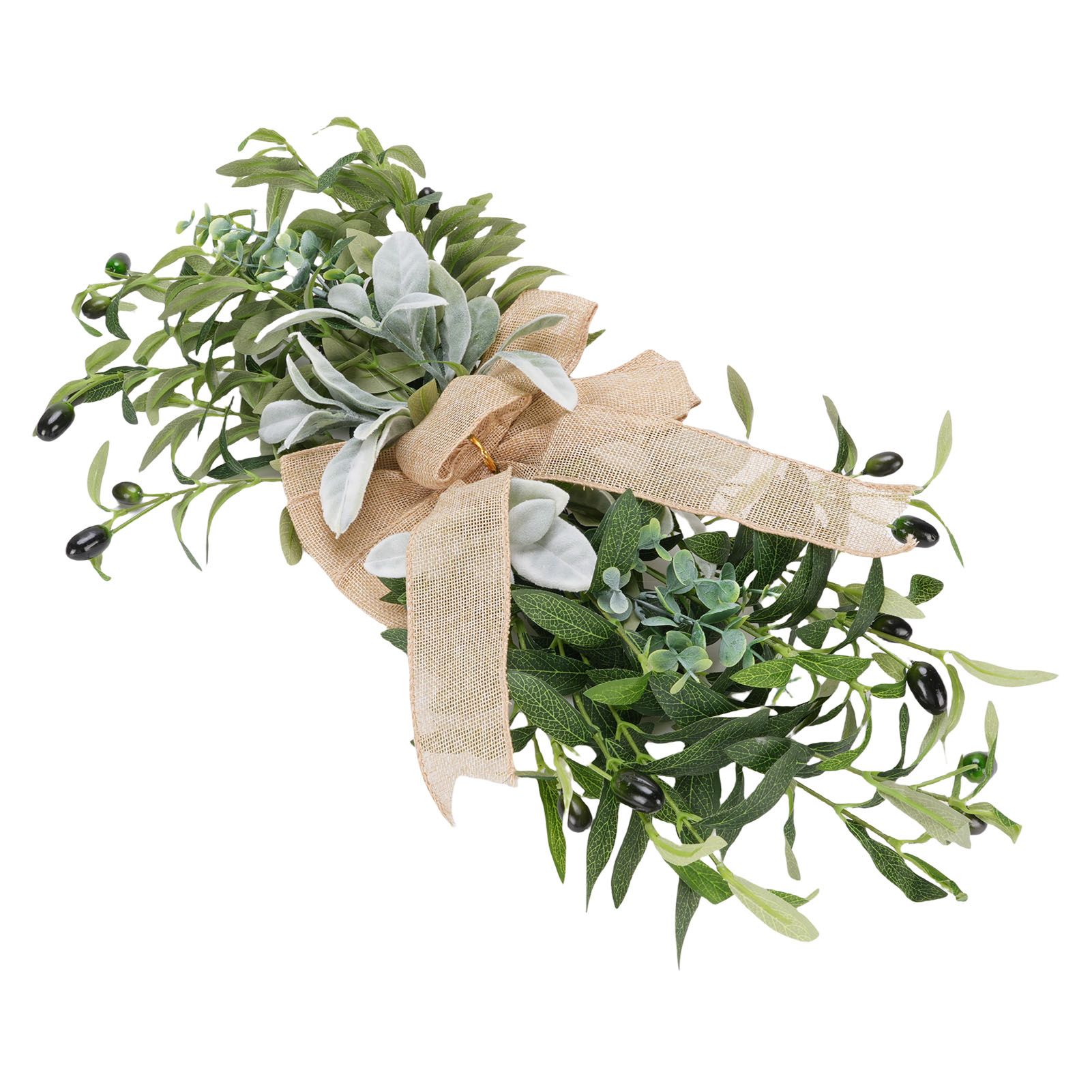 Artificial Olive Stair Hanging Decoration 60CM Handcrafted Vivid Details Fake view 6