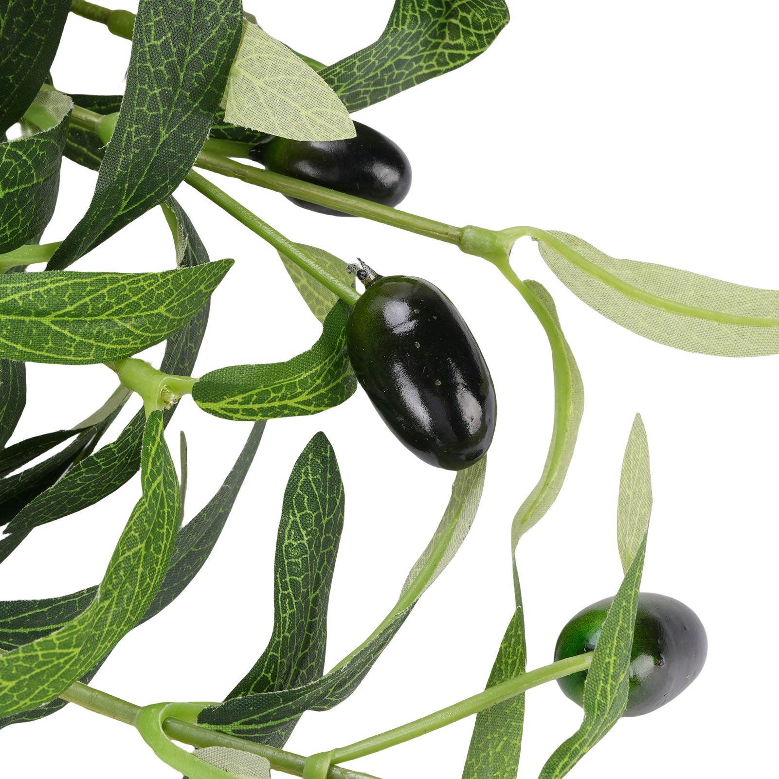 Artificial Olive Stair Hanging Decoration 60CM Handcrafted Vivid Details Fake view 7