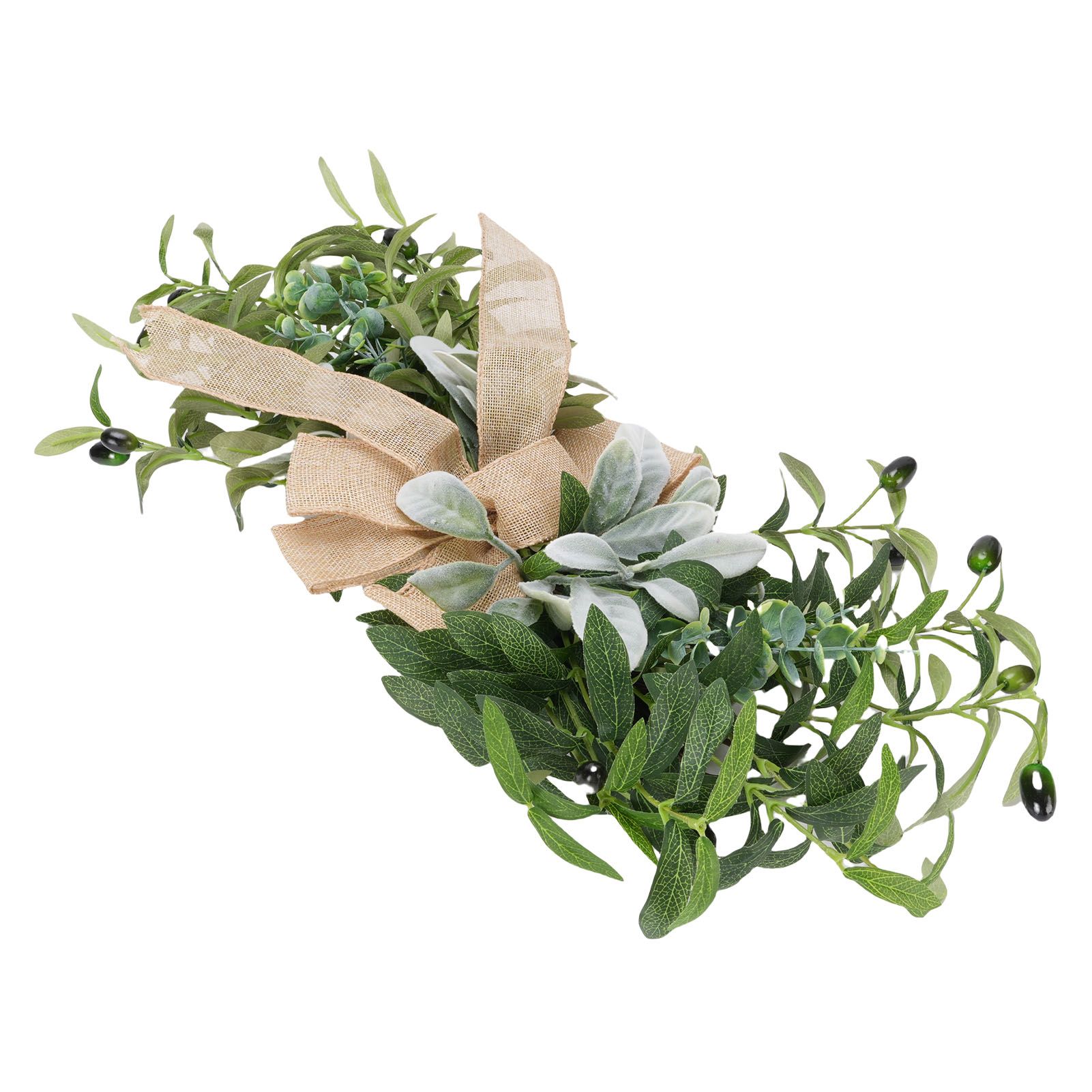 Artificial Olive Stair Hanging Decoration 60CM Handcrafted Vivid Details Fake view 9