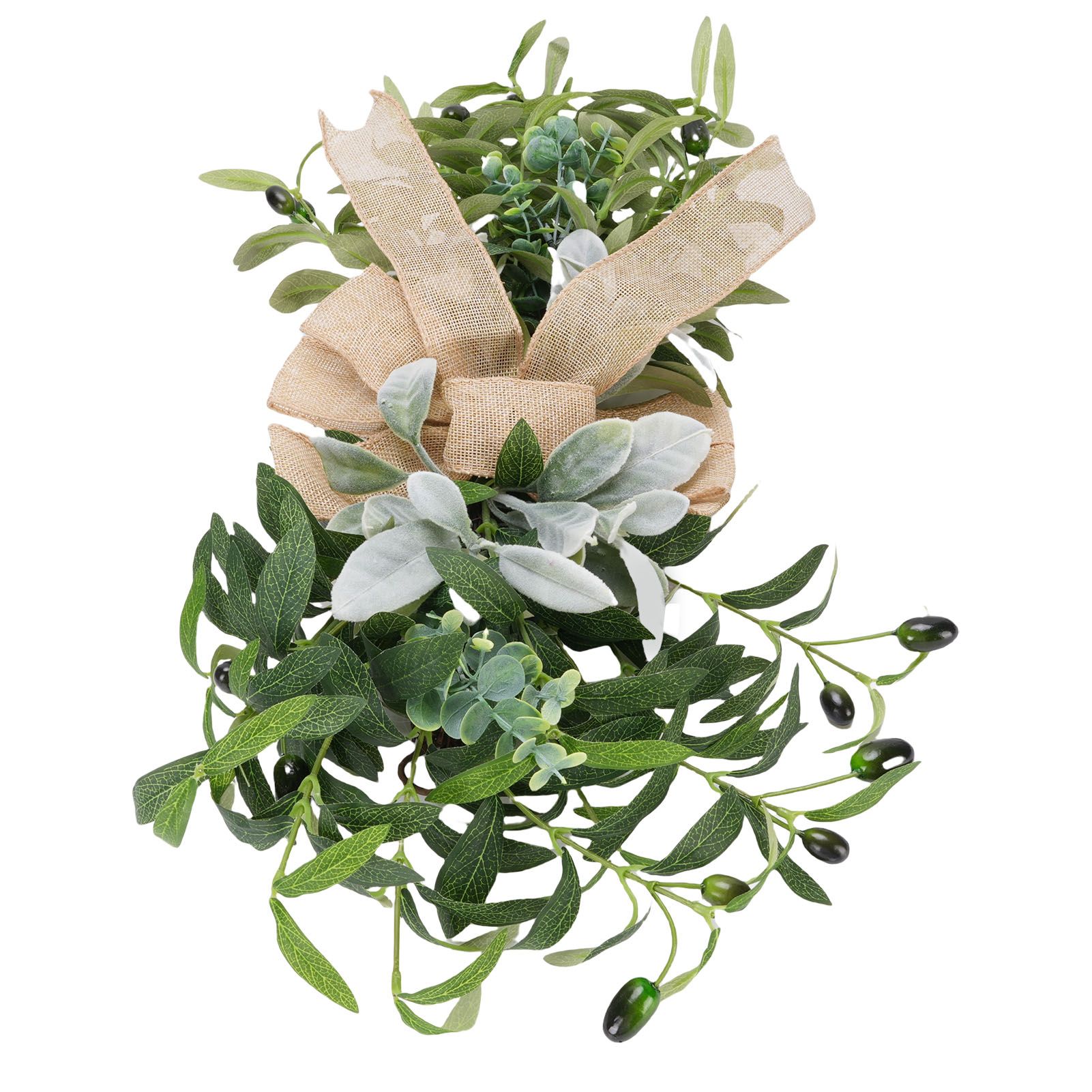 Artificial Olive Stair Hanging Decoration 60CM Handcrafted Vivid Details Fake view 10