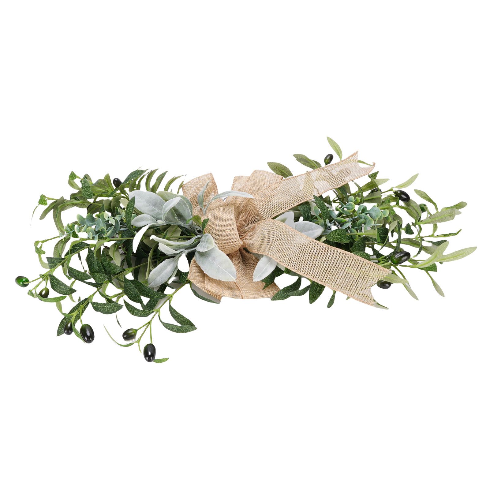 Artificial Olive Stair Hanging Decoration 60CM Handcrafted Vivid Details Fake view 12