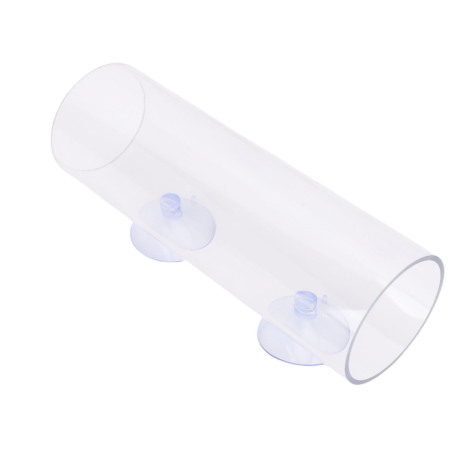 Betta Fish Tunnel Transparent Hollow Betta Fish Tube with Suction Cup for — image 1