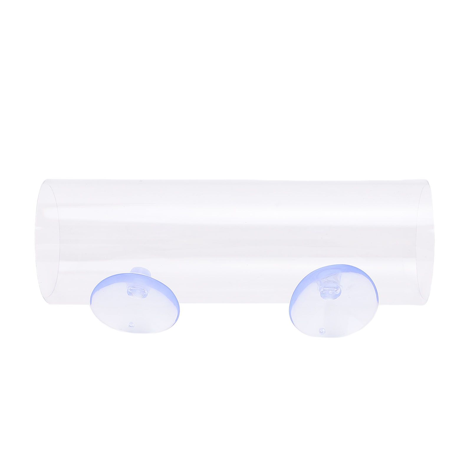 Betta Fish Tunnel Transparent Hollow Betta Fish Tube with Suction Cup for view 4