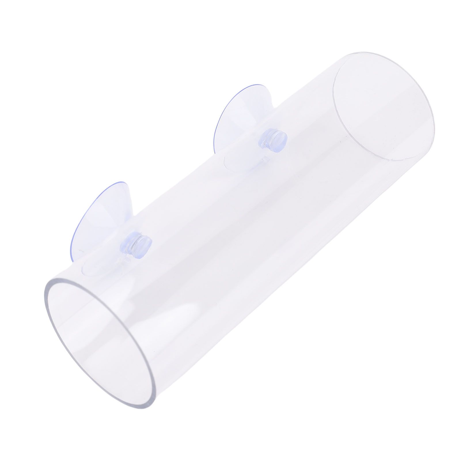Betta Fish Tunnel Transparent Hollow Betta Fish Tube with Suction Cup for view 5