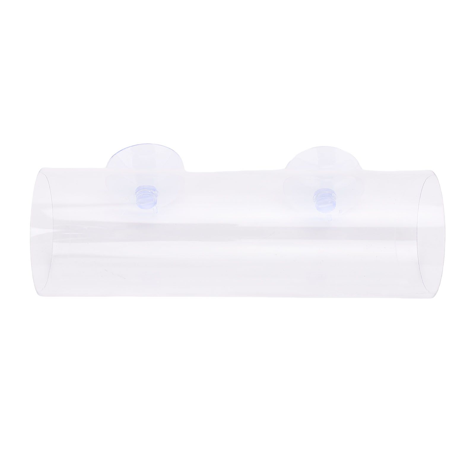 Betta Fish Tunnel Transparent Hollow Betta Fish Tube with Suction Cup for view 6