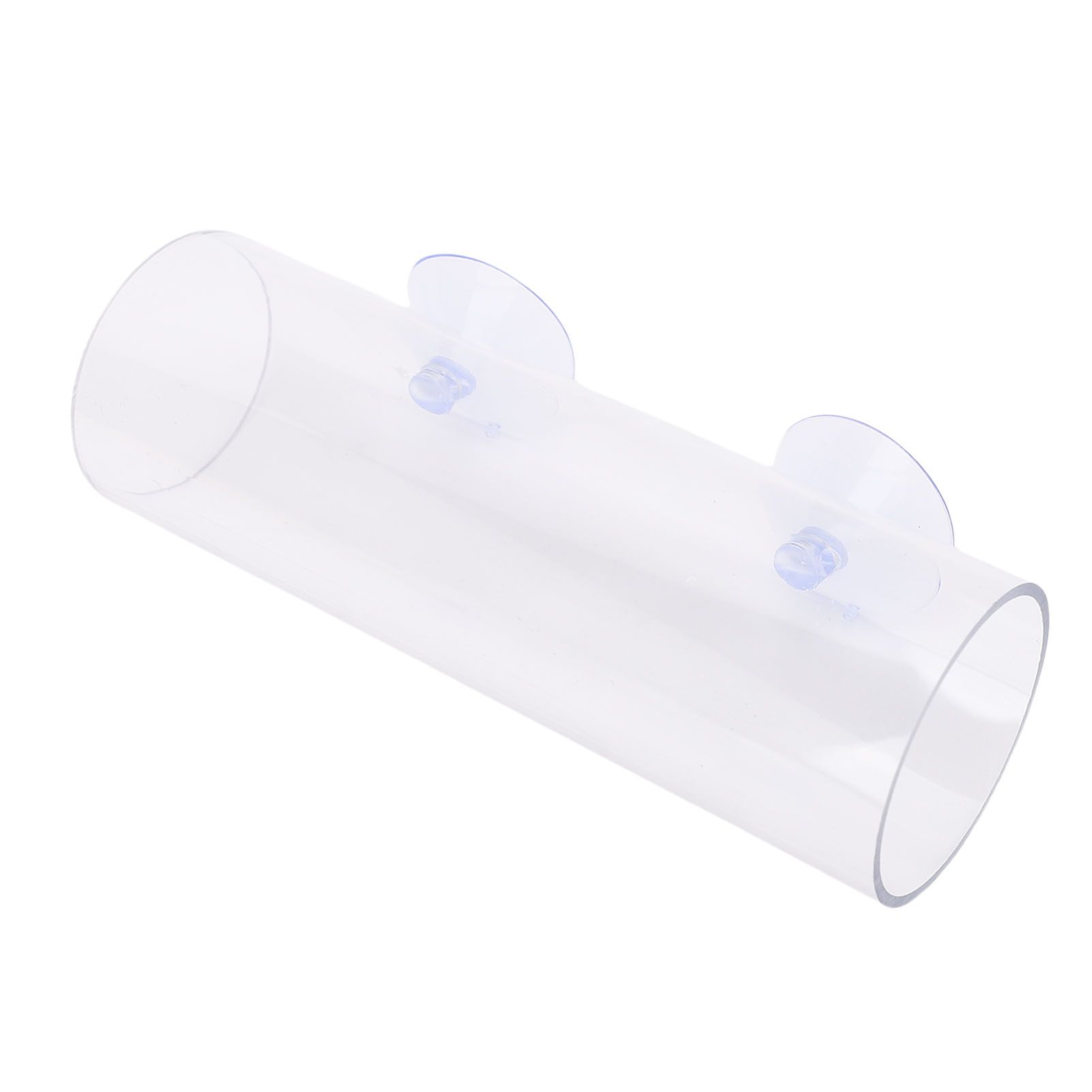 Betta Fish Tunnel Transparent Hollow Betta Fish Tube with Suction Cup for view 9