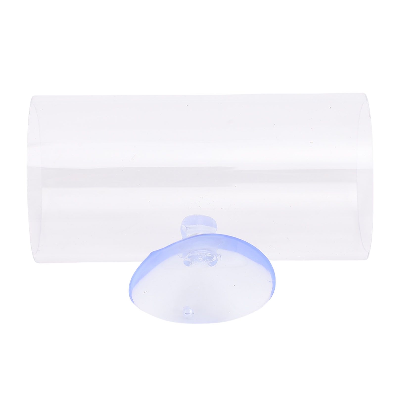 Betta Fish Tunnel Transparent Hollow Betta Fish Tube with Suction Cup for view 3
