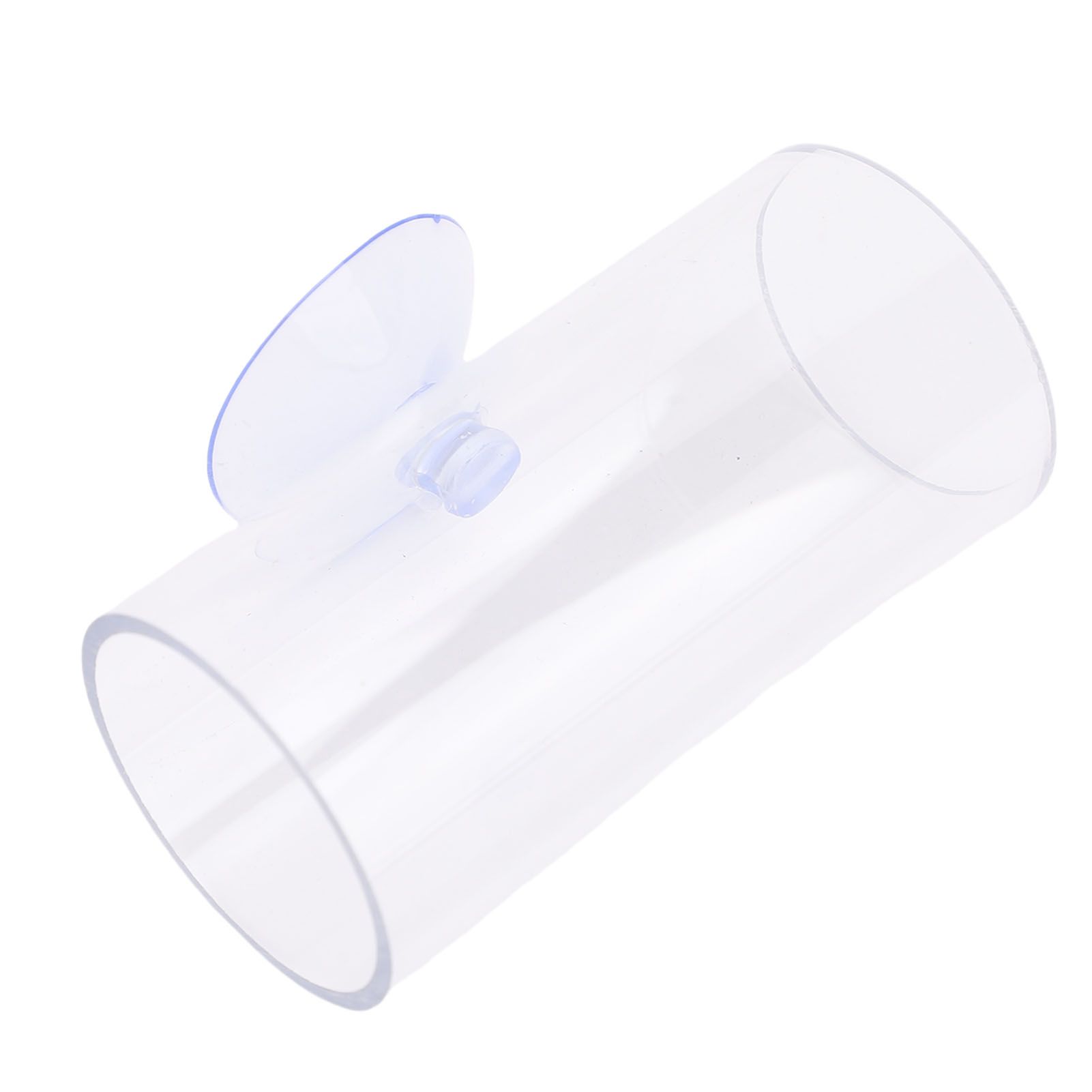 Betta Fish Tunnel Transparent Hollow Betta Fish Tube with Suction Cup for view 5