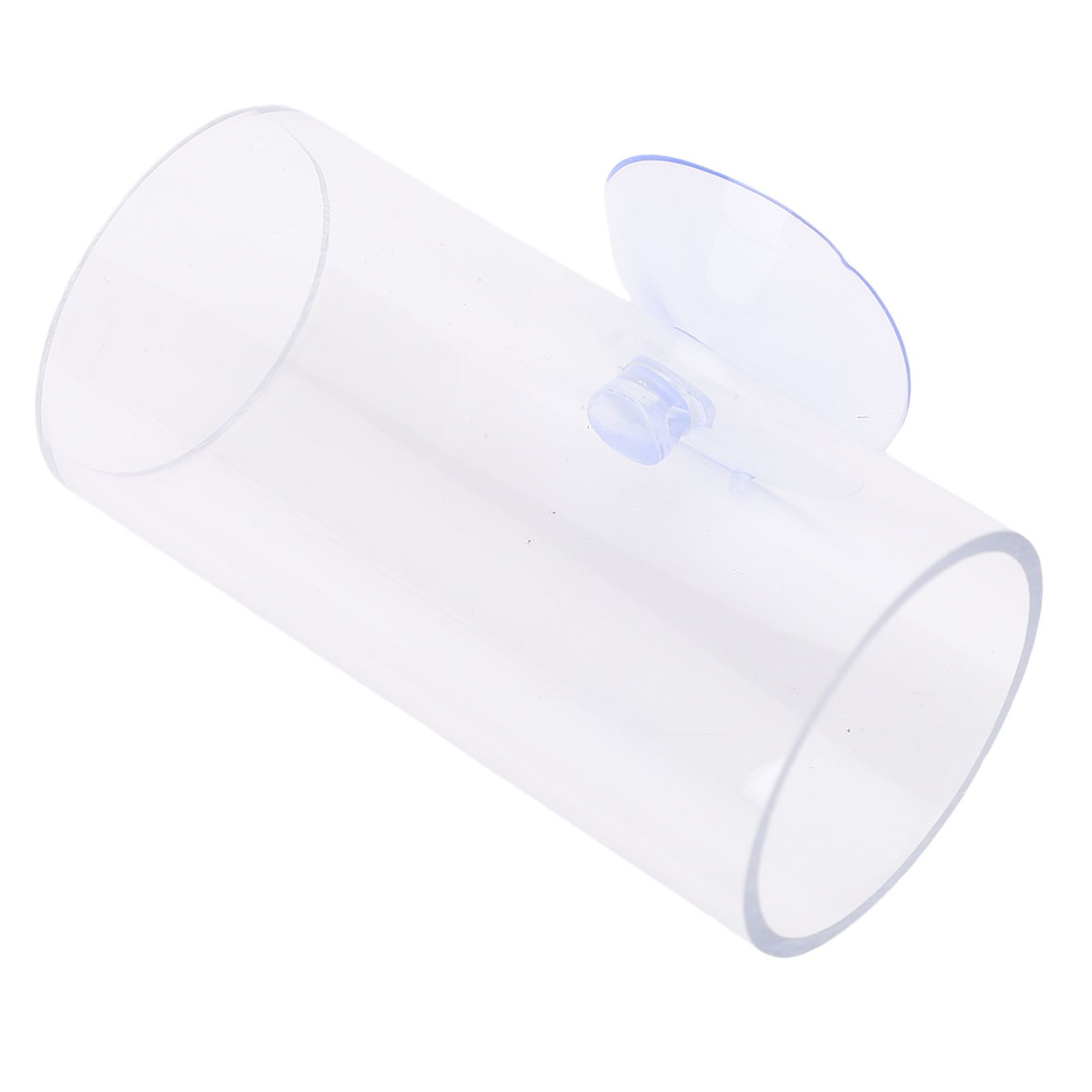 Betta Fish Tunnel Transparent Hollow Betta Fish Tube with Suction Cup for view 9