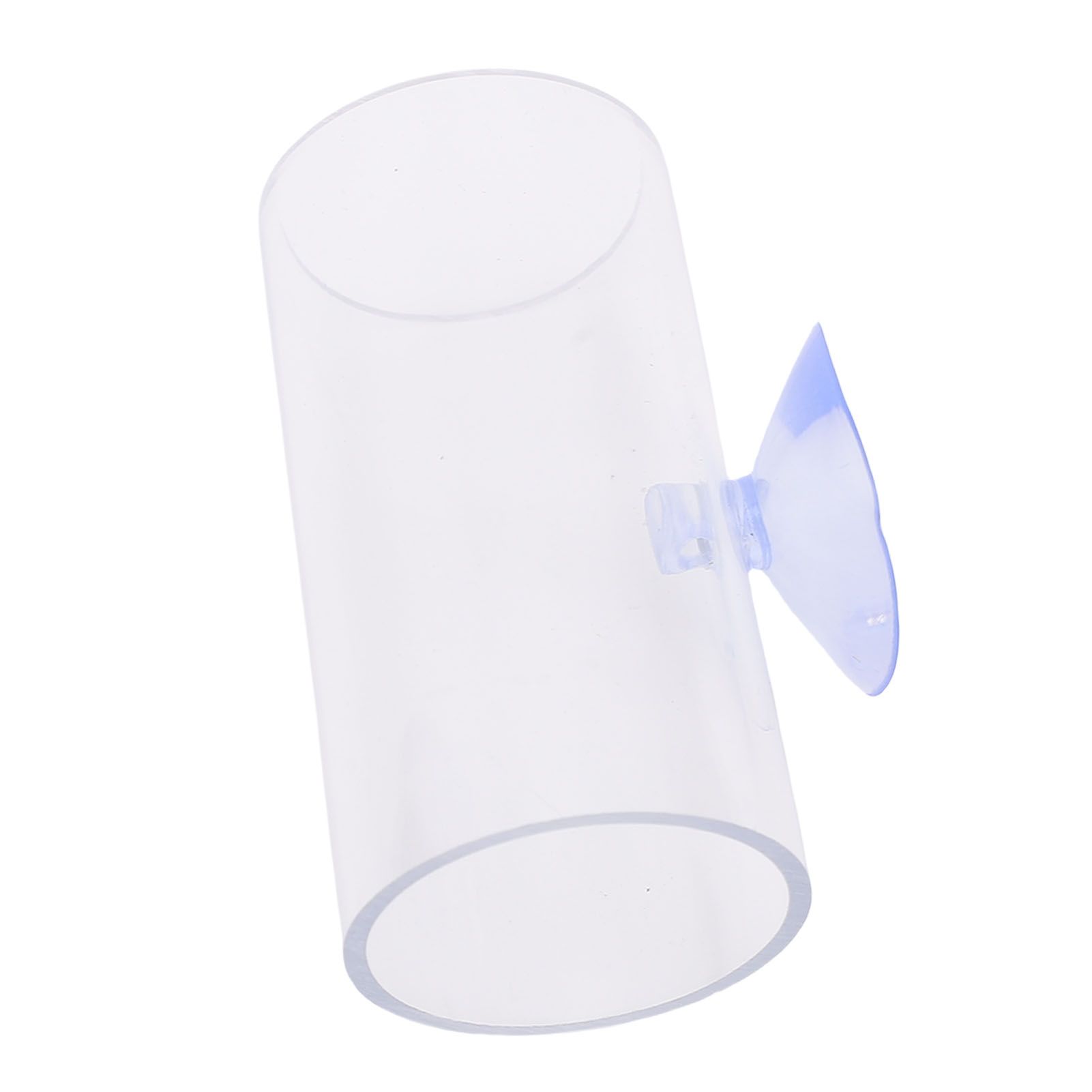 Betta Fish Tunnel Transparent Hollow Betta Fish Tube with Suction Cup for view 10