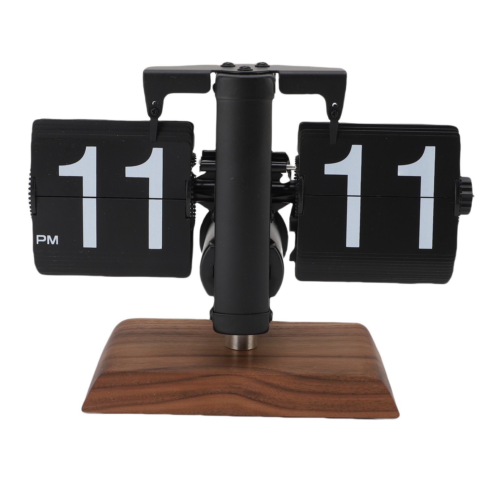 Digital Flip Desk Clock 12 Hours Battery Powered Retro Mechanical Auto Flip view 3
