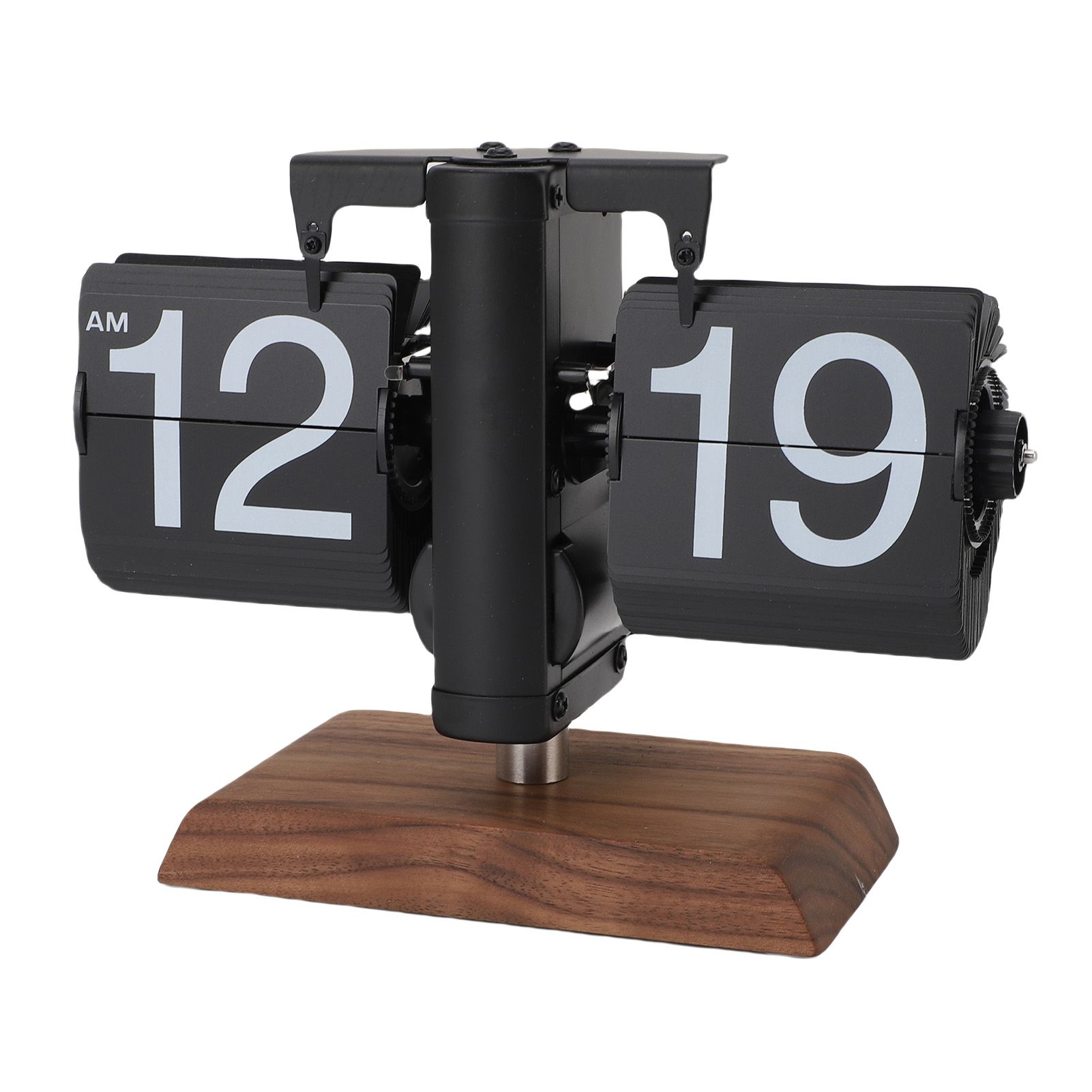 Digital Flip Desk Clock 12 Hours Battery Powered Retro Mechanical Auto Flip view 10