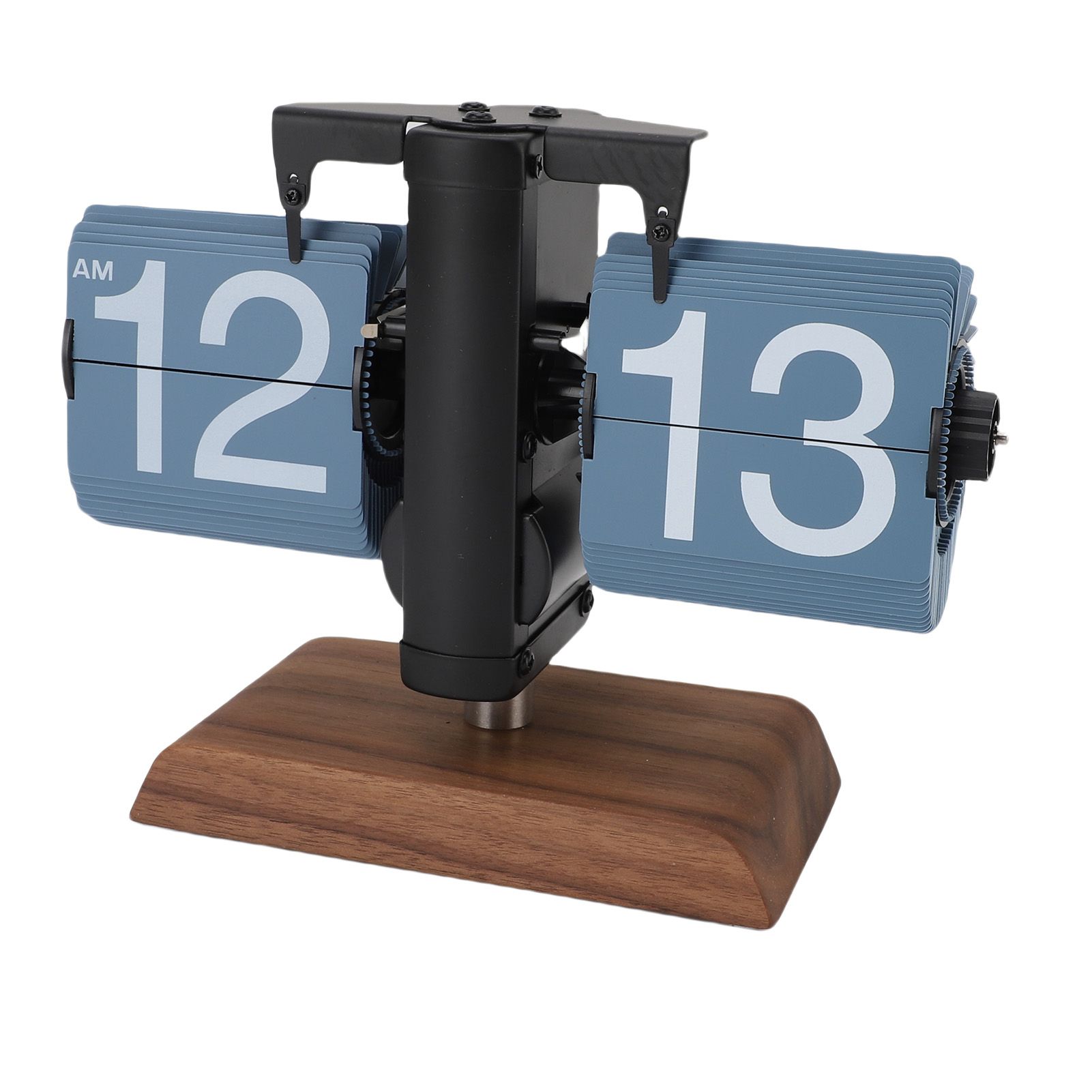 Digital Flip Desk Clock 12 Hours Battery Powered Retro Mechanical Auto Flip view 4