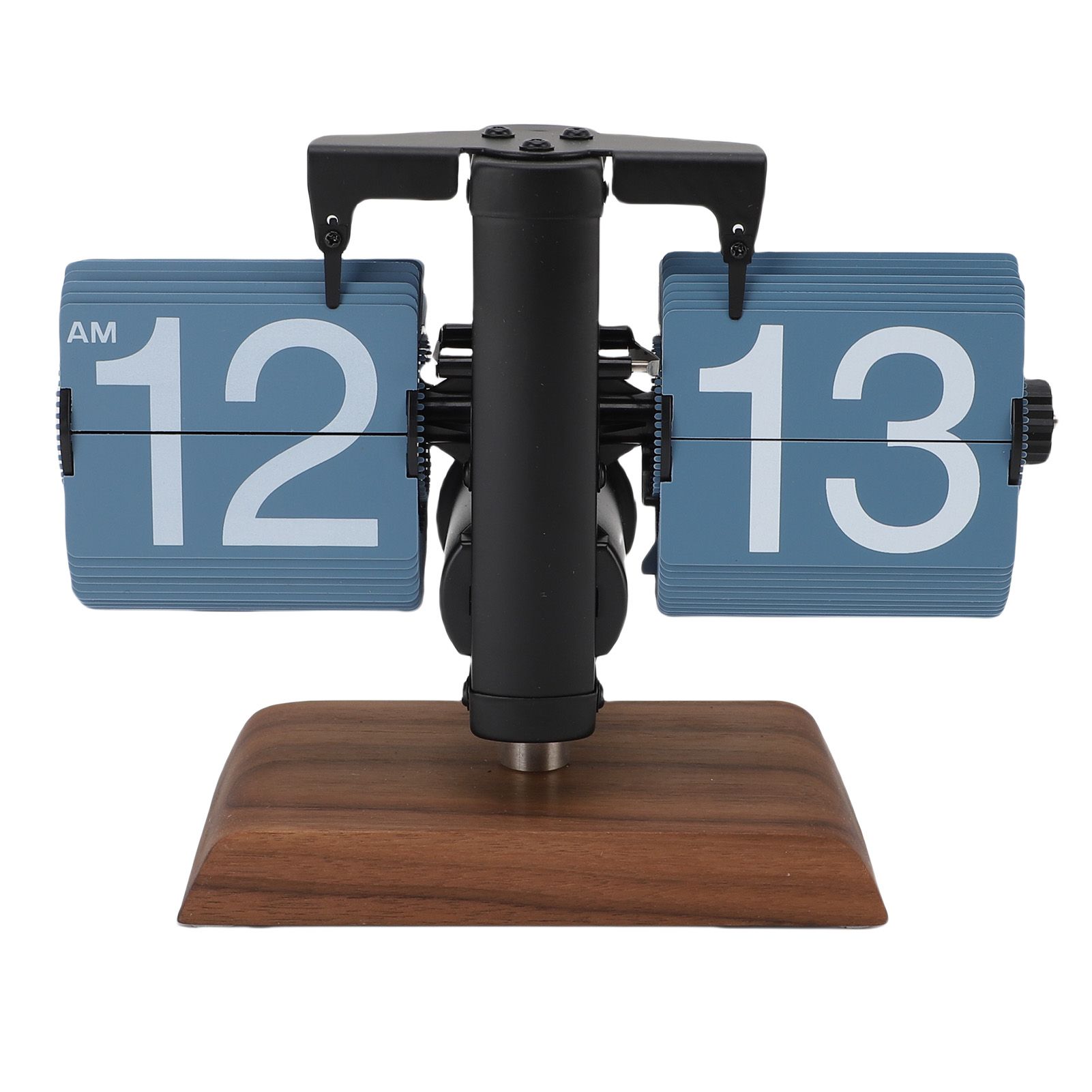 Digital Flip Desk Clock 12 Hours Battery Powered Retro Mechanical Auto Flip view 6