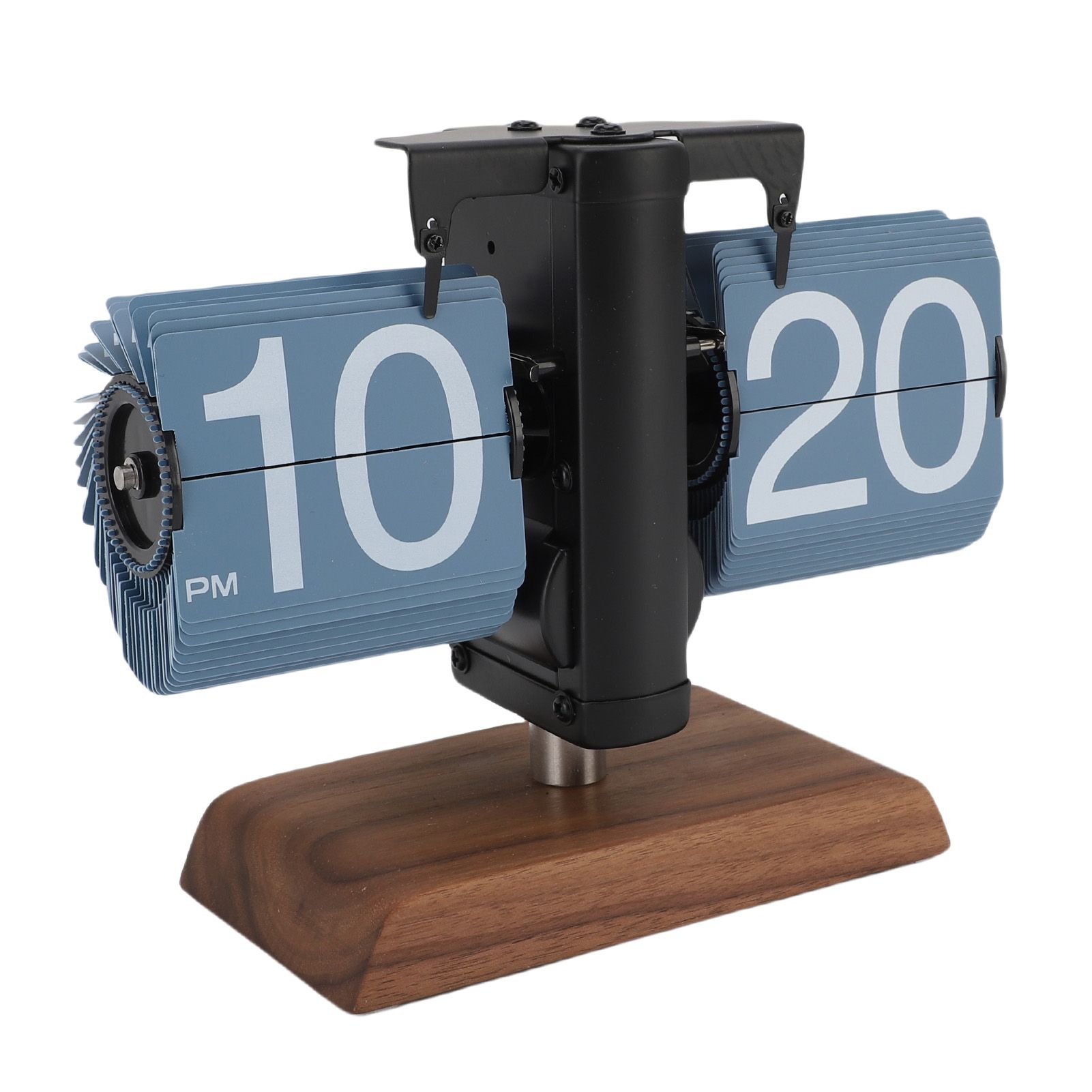 Digital Flip Desk Clock 12 Hours Battery Powered Retro Mechanical Auto Flip view 8