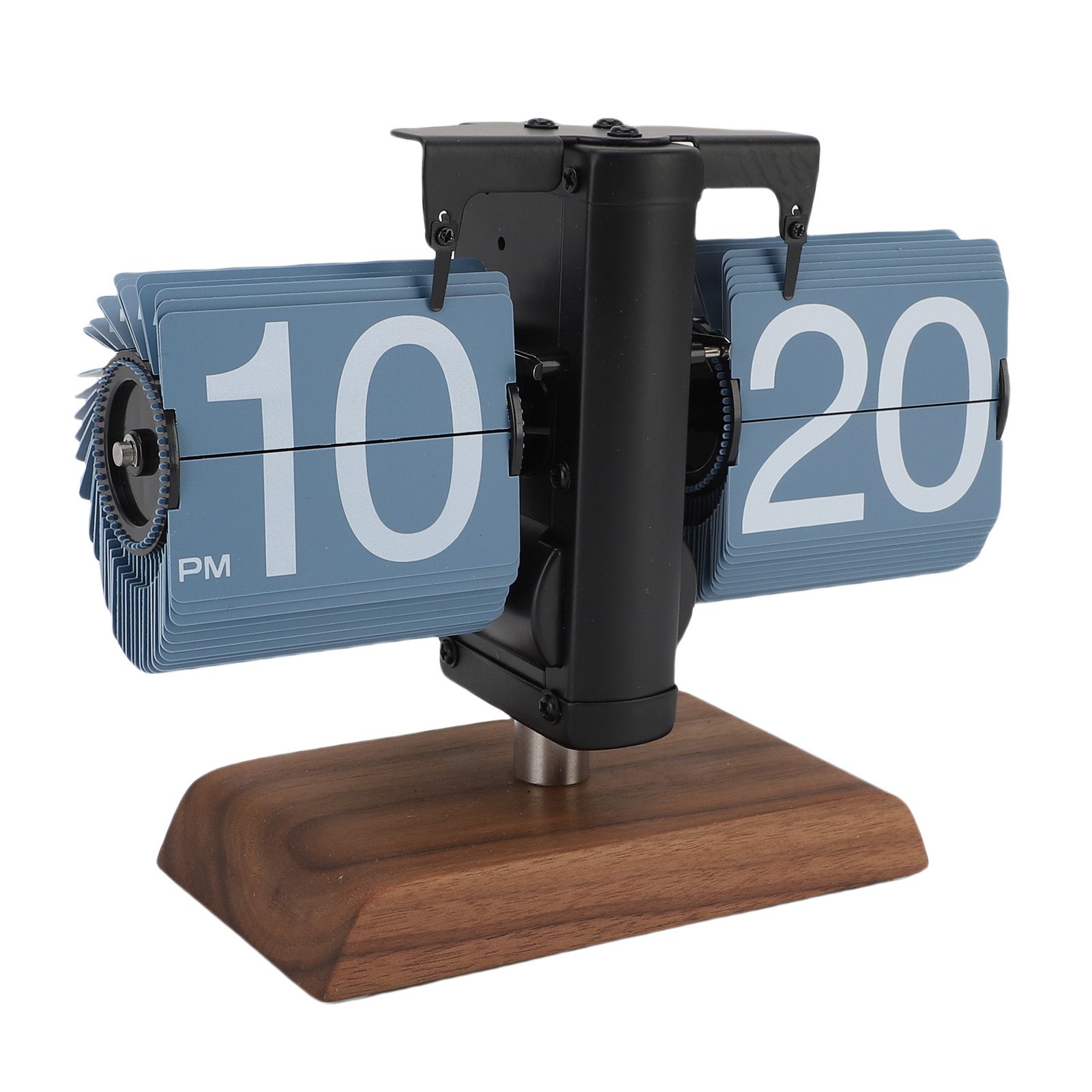 Digital Flip Desk Clock 12 Hours Battery Powered Retro Mechanical Auto Flip view 9