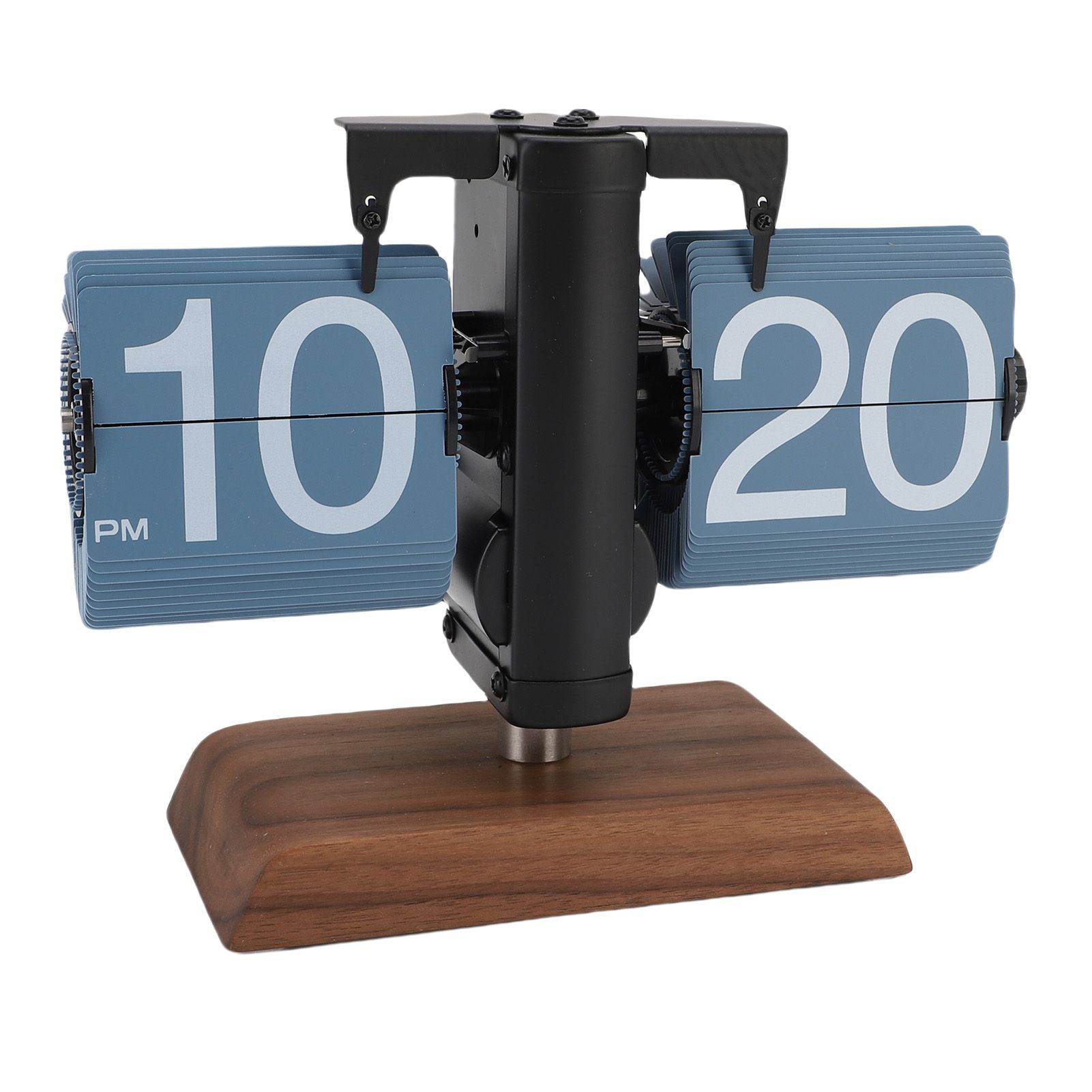 Digital Flip Desk Clock 12 Hours Battery Powered Retro Mechanical Auto Flip view 10