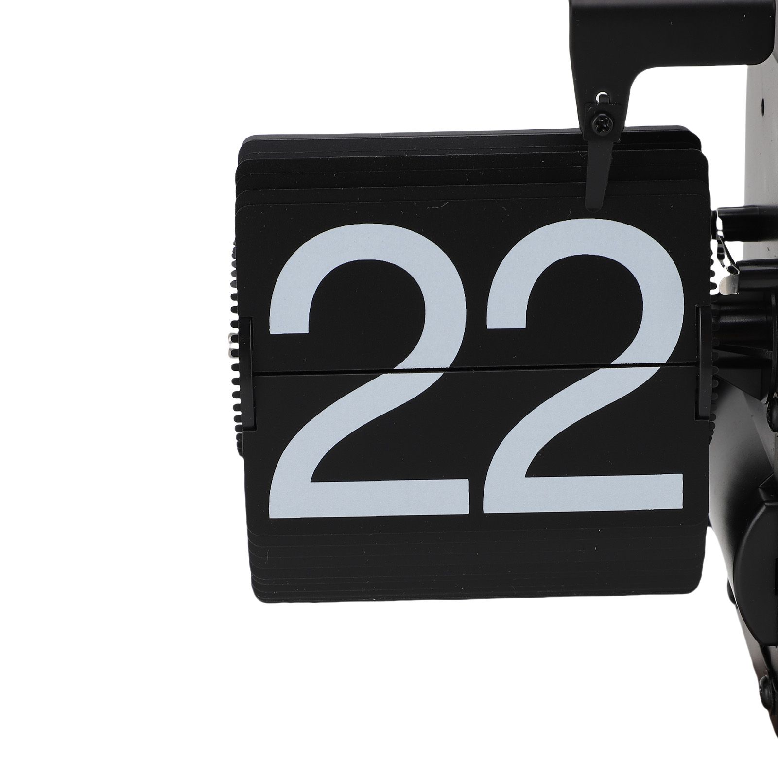 Retro Digital Flip Down Clock Mechanical Battery Powered Flip Desk Clock for view 5