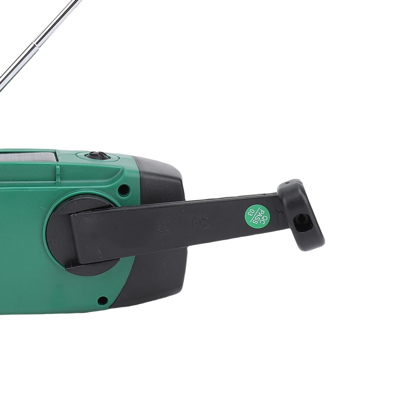 Solar Emergency Hand Crank Weather Radio LED Lighting SOS Alarm Portable Power view 5