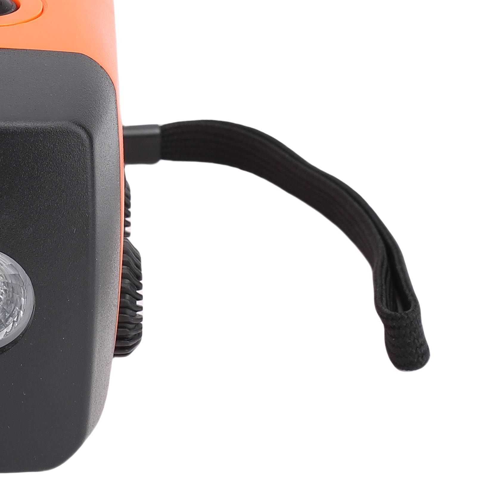 Solar Emergency Hand Crank Weather Radio LED Lighting SOS Alarm Portable Power view 2