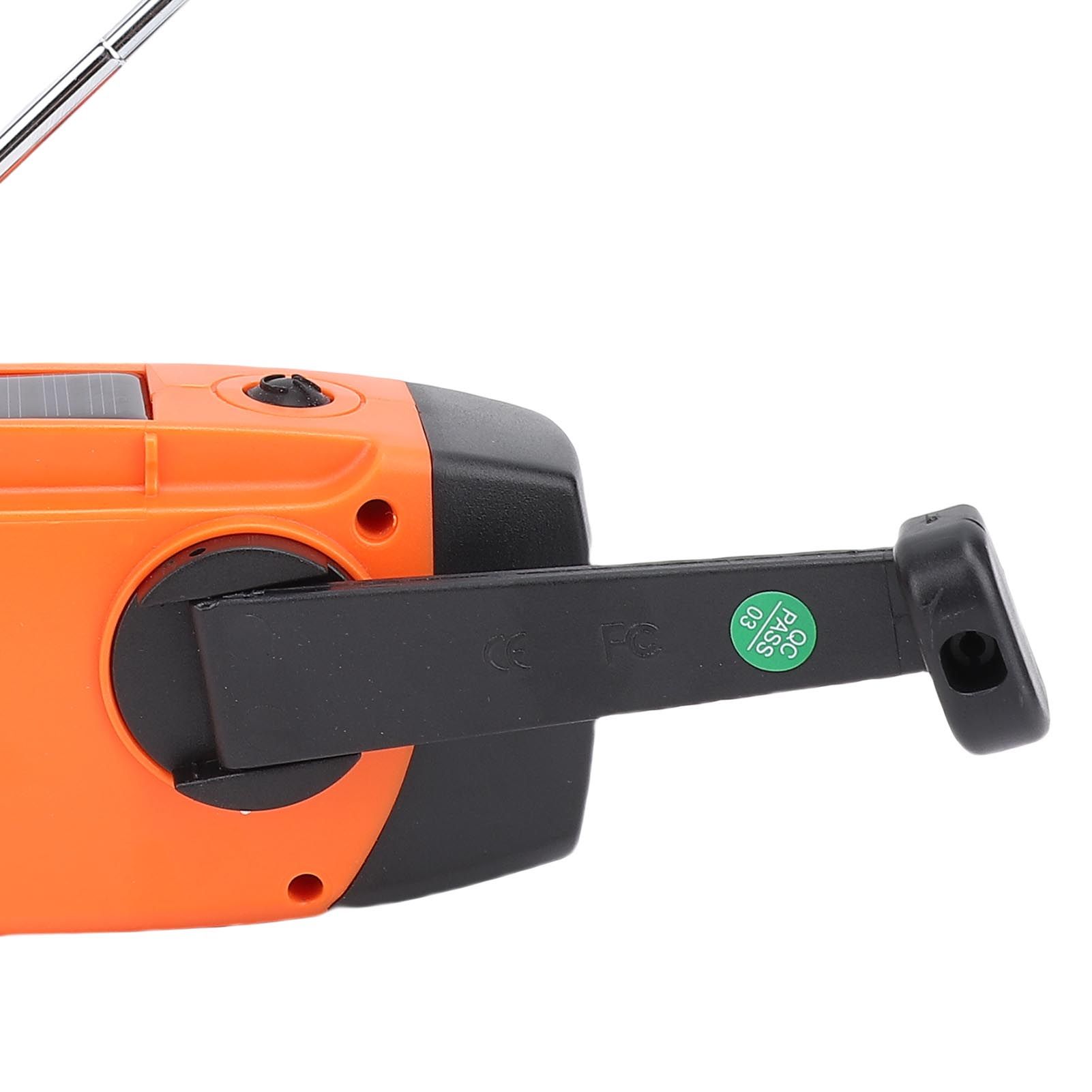 Solar Emergency Hand Crank Weather Radio LED Lighting SOS Alarm Portable Power view 7
