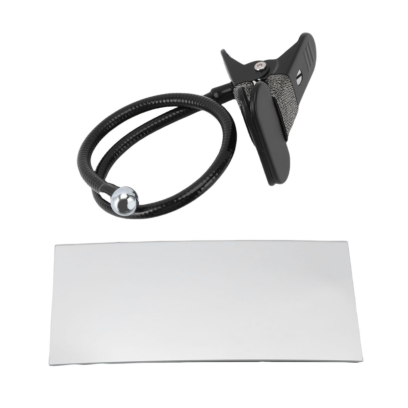 Clamp On Security Mirror Flexible Convex Cubicle Mirror for Personal Safety view 3