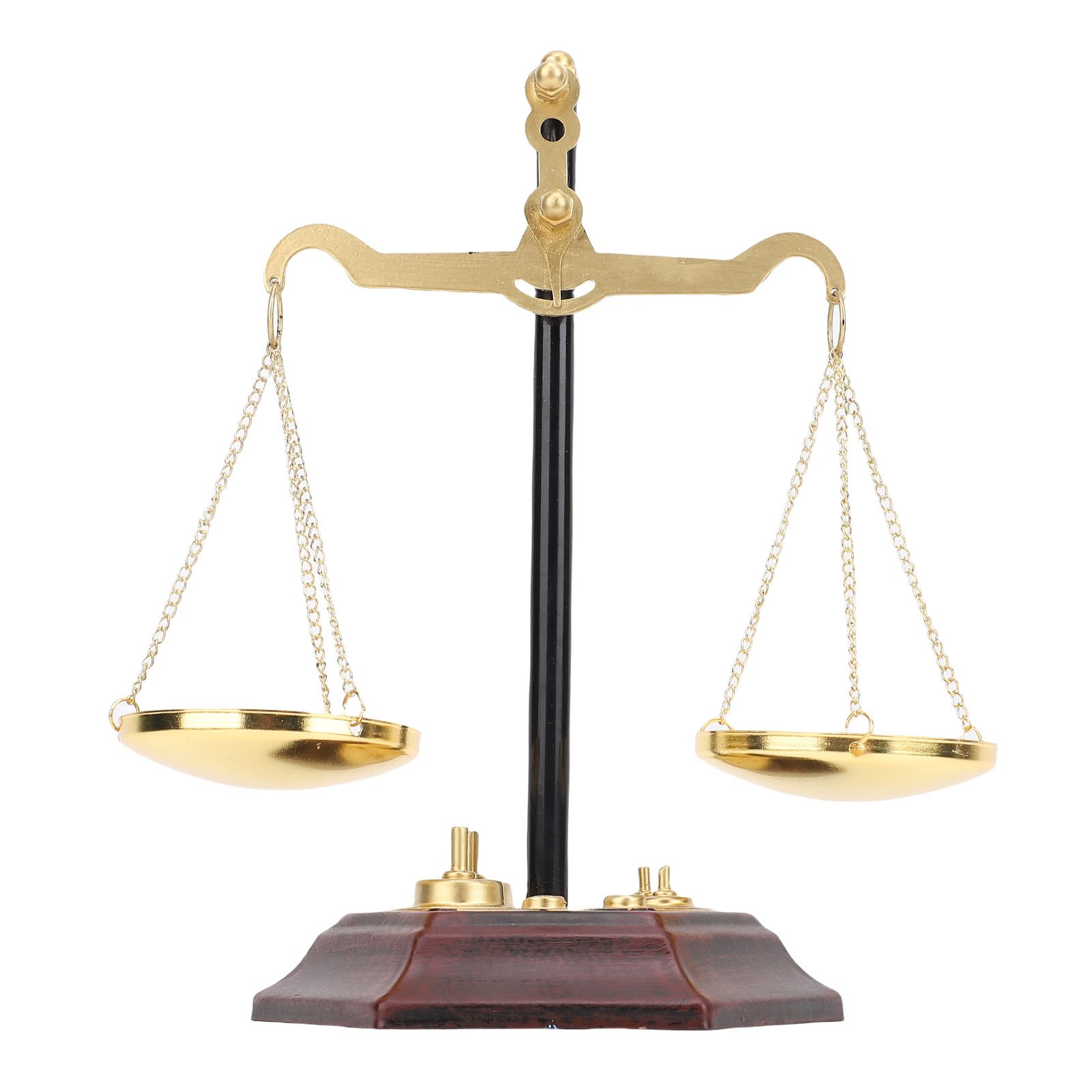 Vintage Balance Scale Sculpture Ornament Antique Weight Balancing Scale