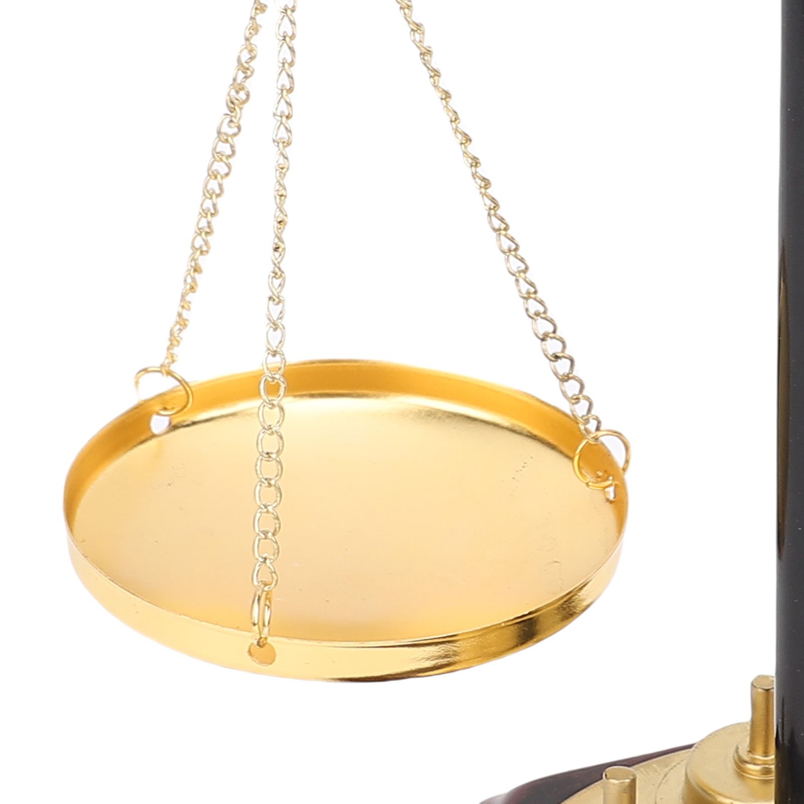 Vintage Balance Scale Sculpture Ornament Antique Weight Balancing Scale view 2