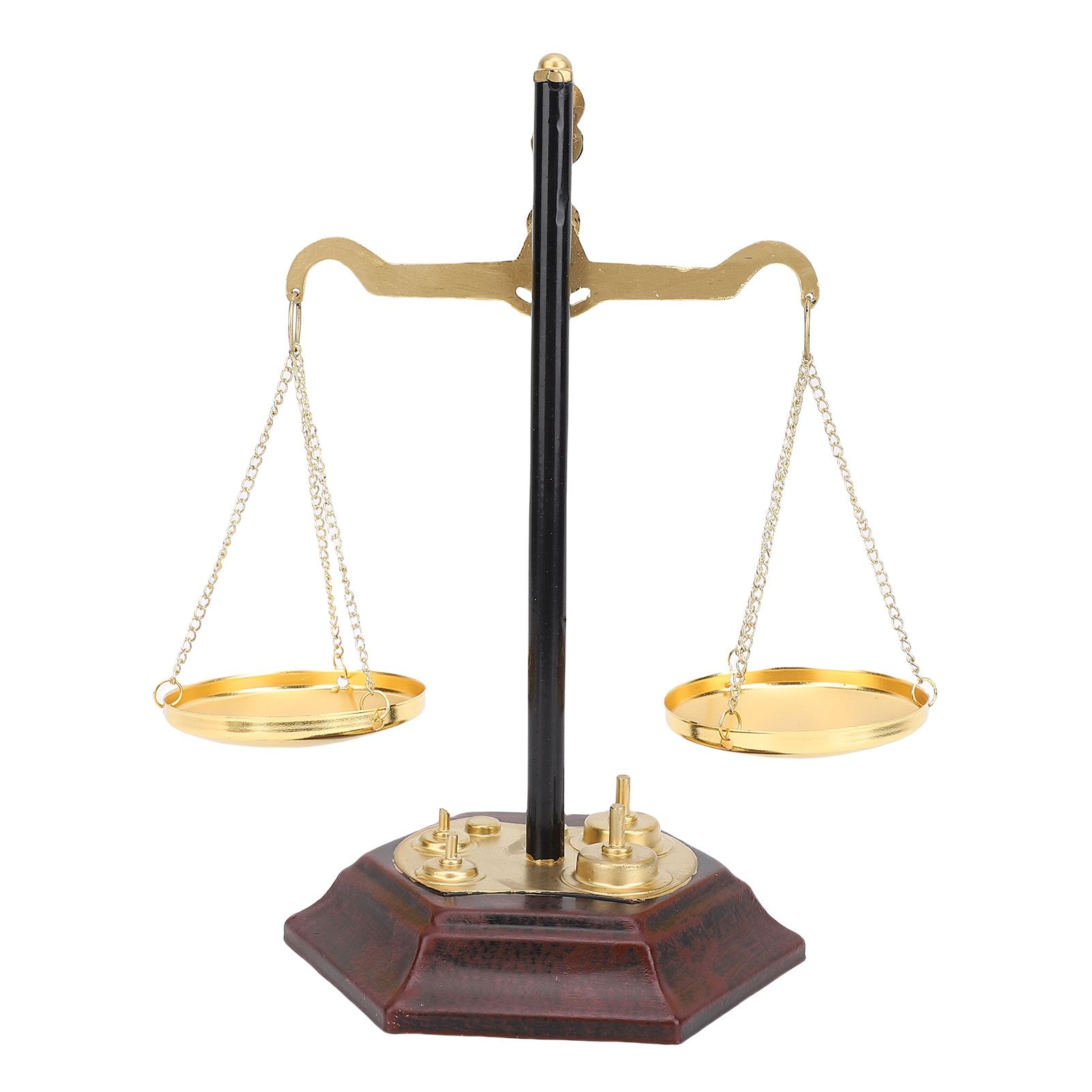 Vintage Balance Scale Sculpture Ornament Antique Weight Balancing Scale view 4