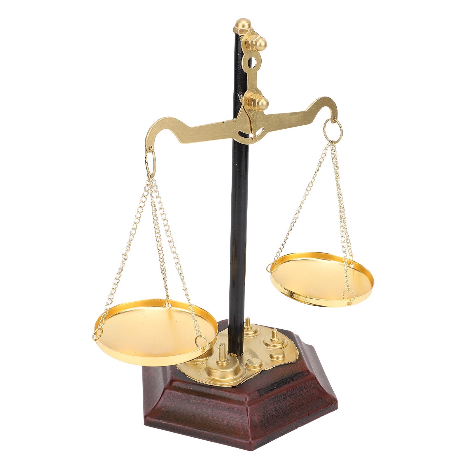 Vintage Balance Scale Sculpture Ornament Antique Weight Balancing Scale view 9