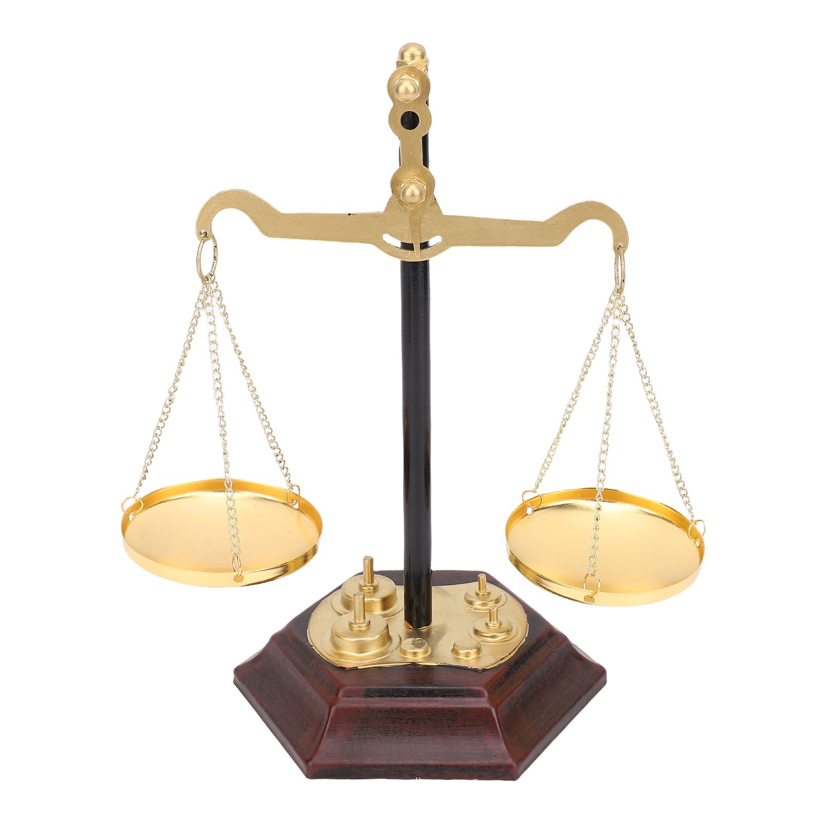 Vintage Balance Scale Sculpture Ornament Antique Weight Balancing Scale view 10