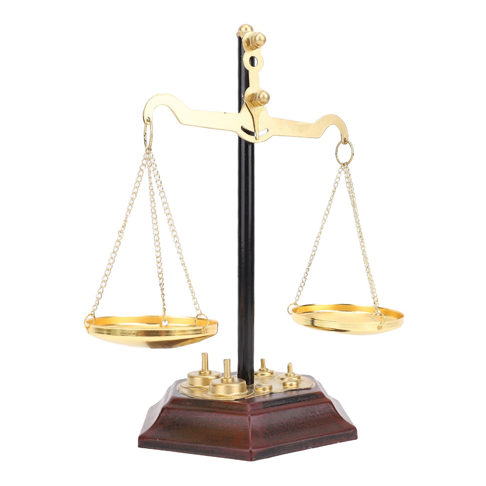 Vintage Balance Scale Sculpture Ornament Antique Weight Balancing Scale view 11