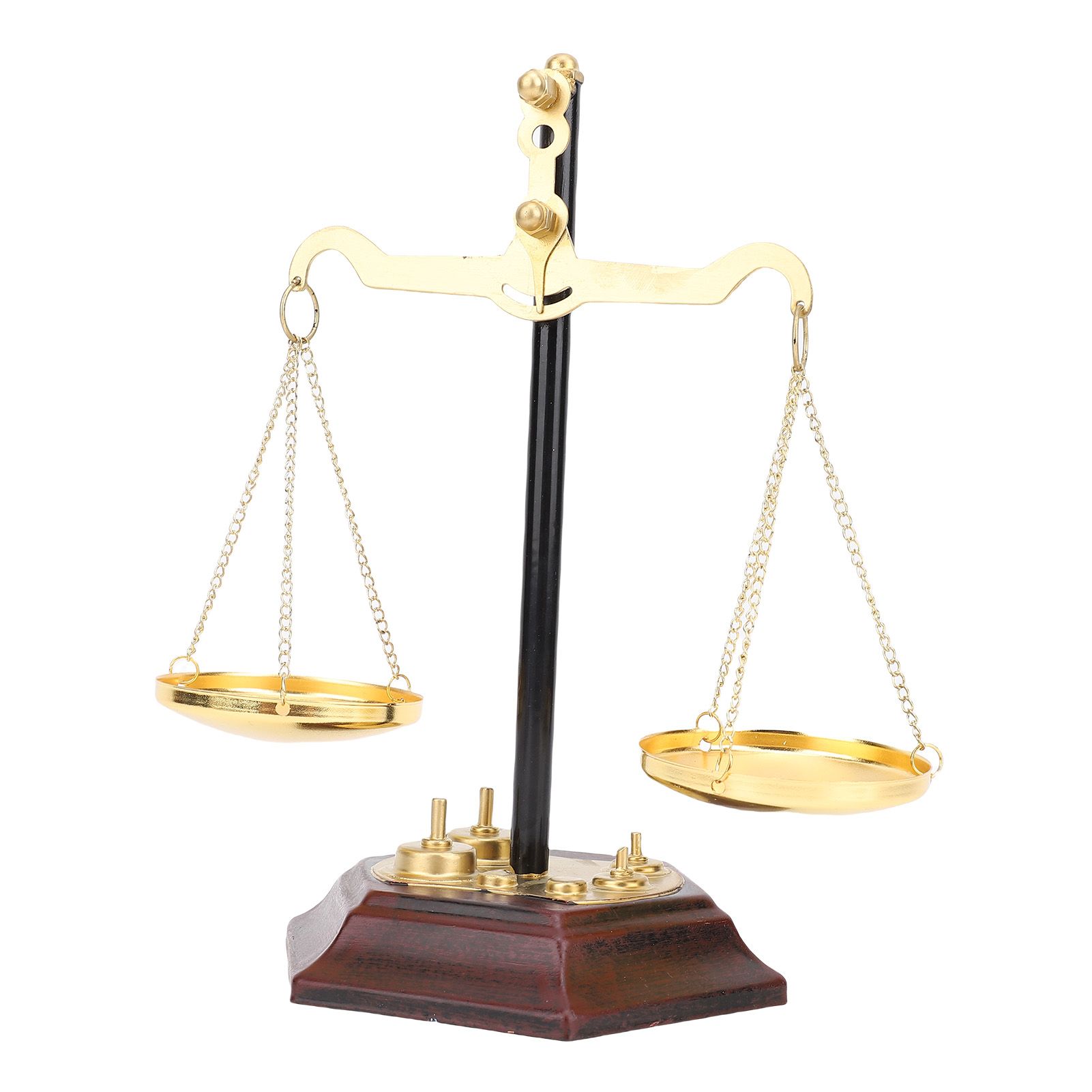 Vintage Balance Scale Sculpture Ornament Antique Weight Balancing Scale view 12