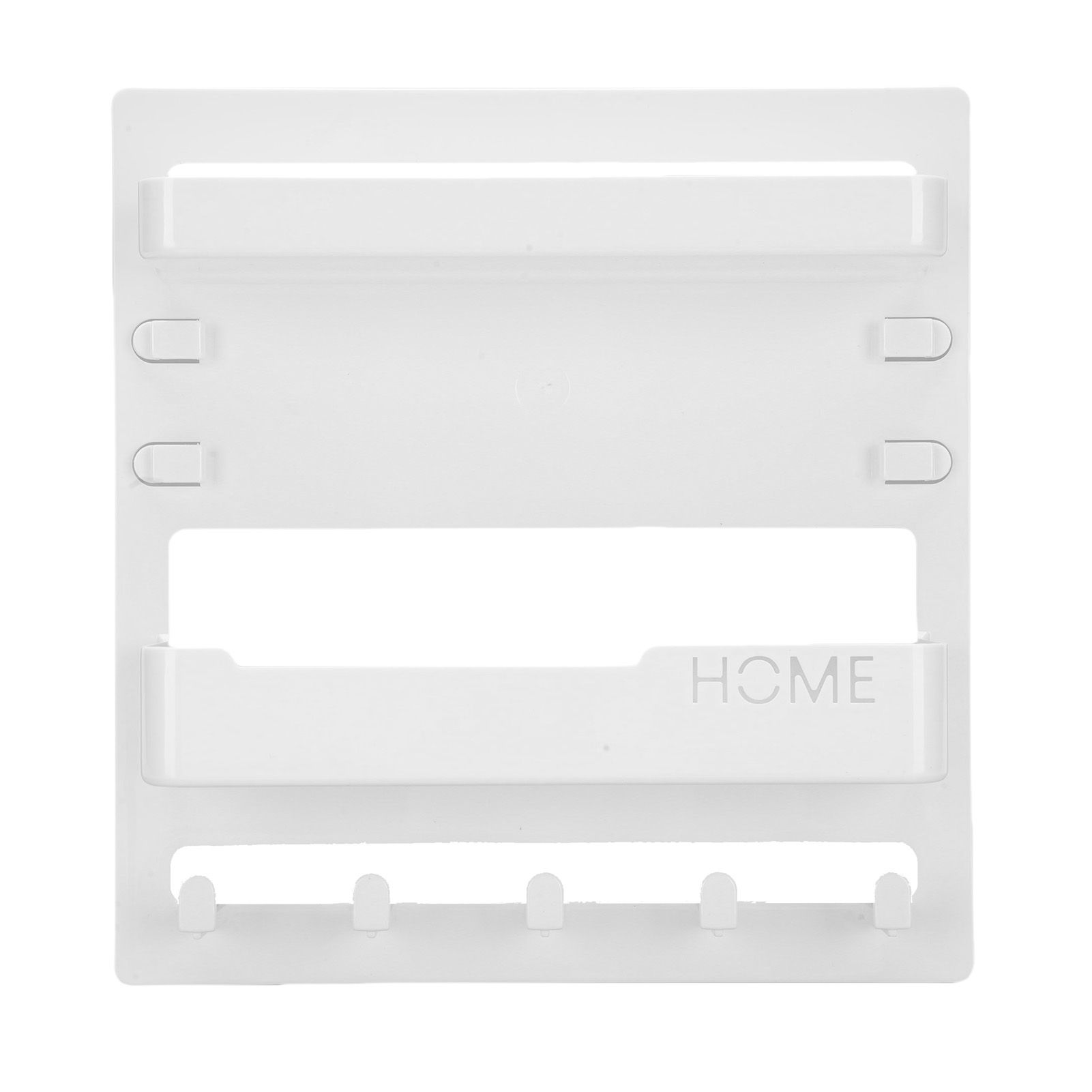 Bedside Shelf Accessories Organizer Wall Mount Self Stick On Dorm Room Wall — image 1