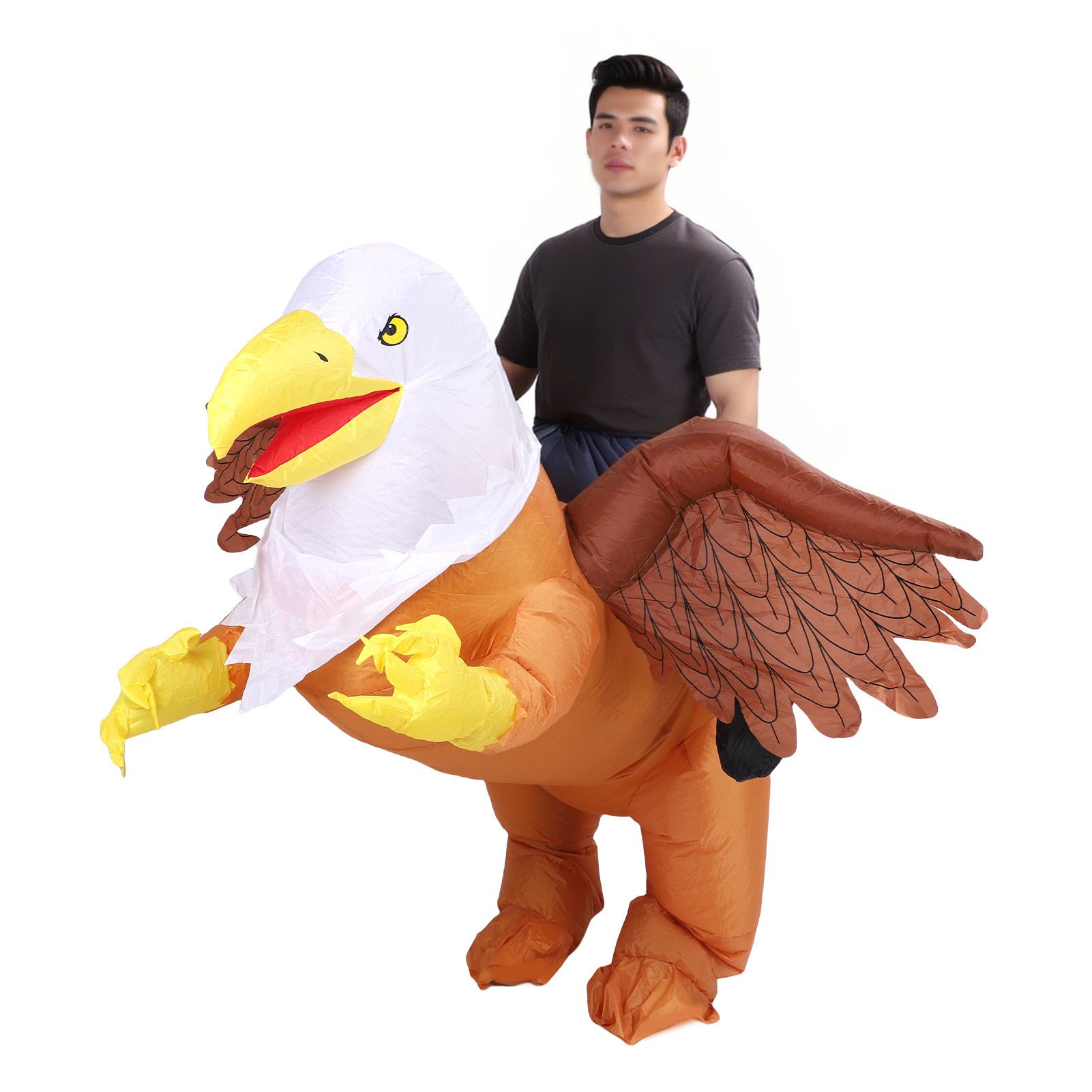 Eagle Inflatable Costume Fast Inflating Adult Blow Up Costume Suit for Parties