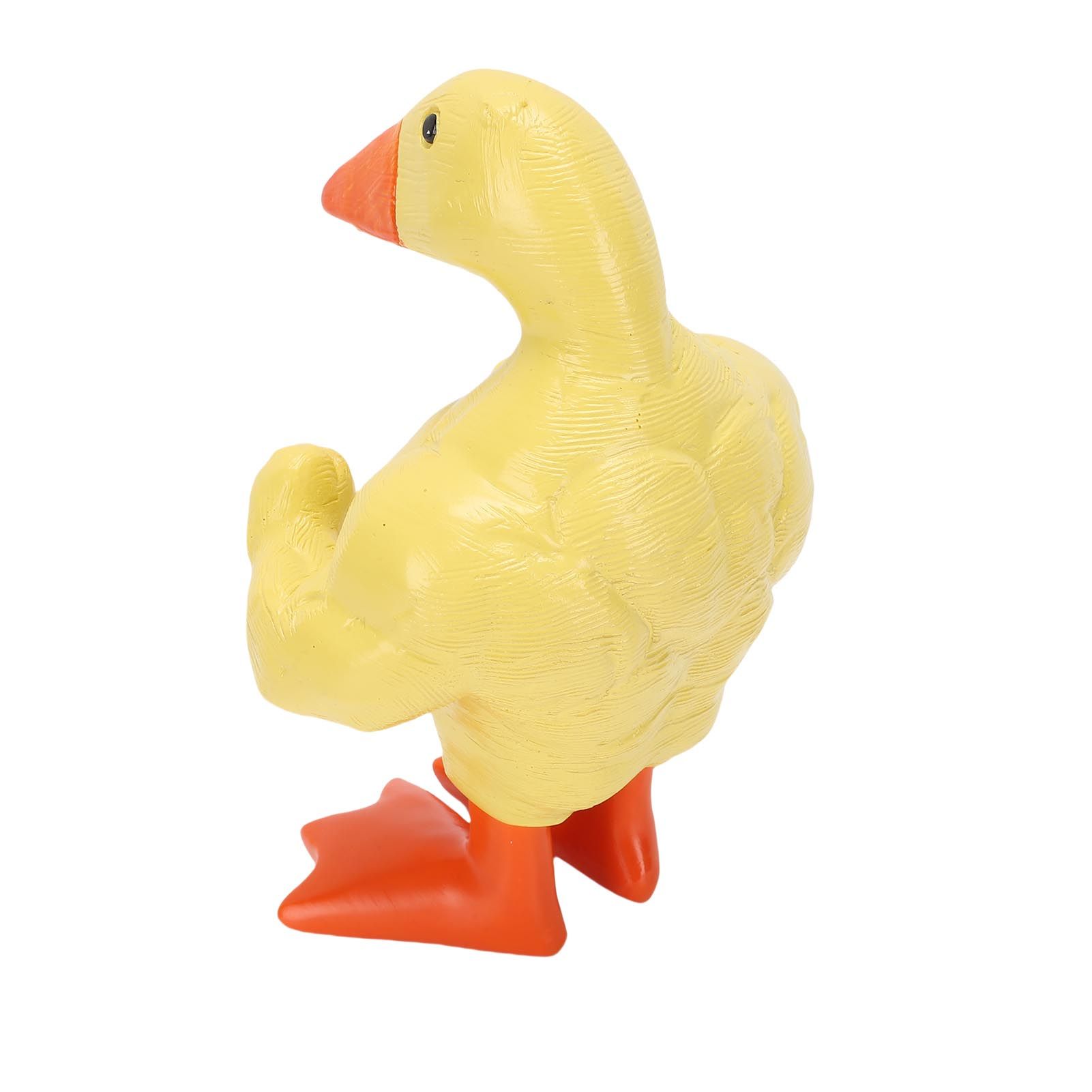 Magnetic Key Holder Muscle Duck Plastic Funny Muscle Duck Statue Desktop Decor view 10
