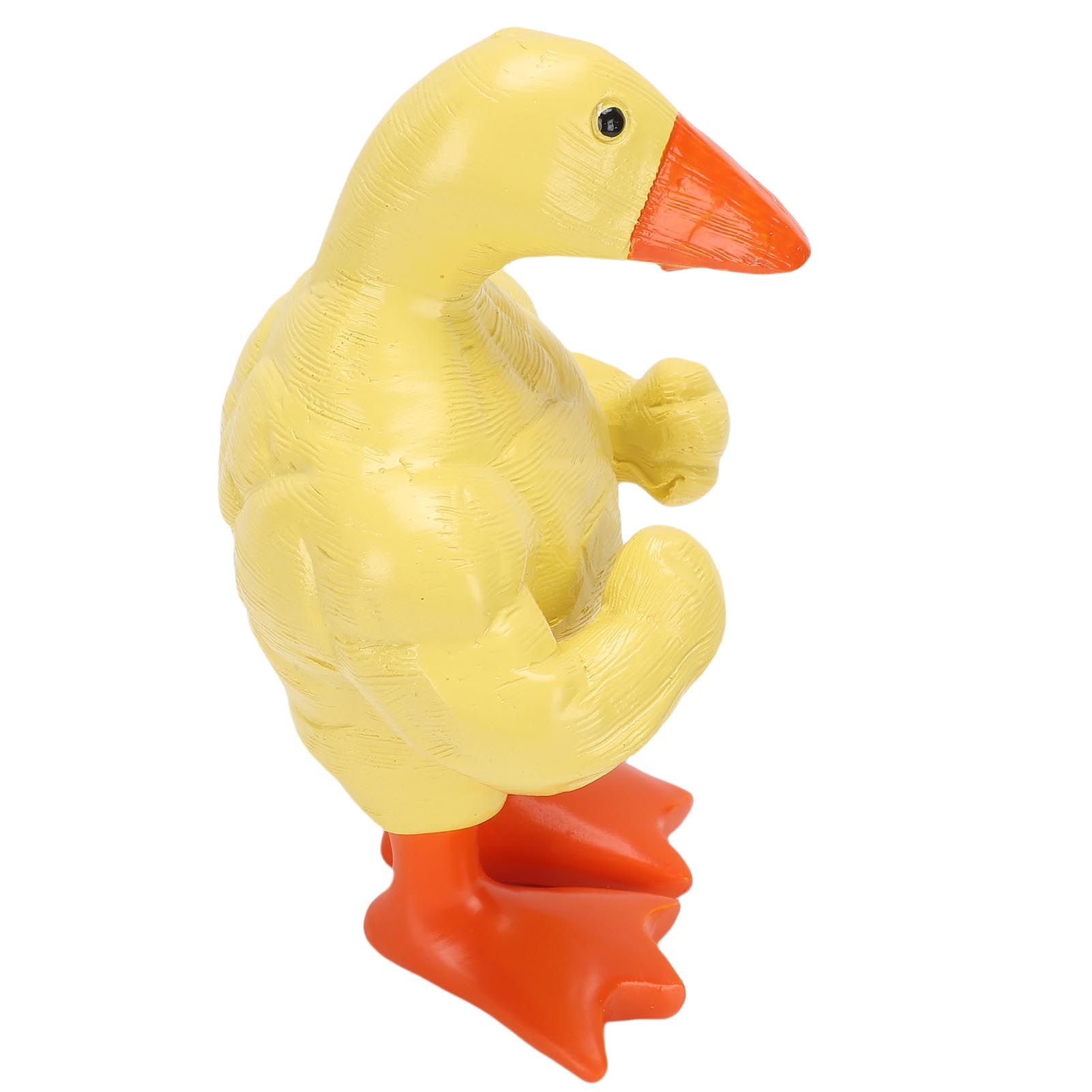 Magnetic Key Holder Muscle Duck Plastic Funny Muscle Duck Statue Desktop Decor view 11