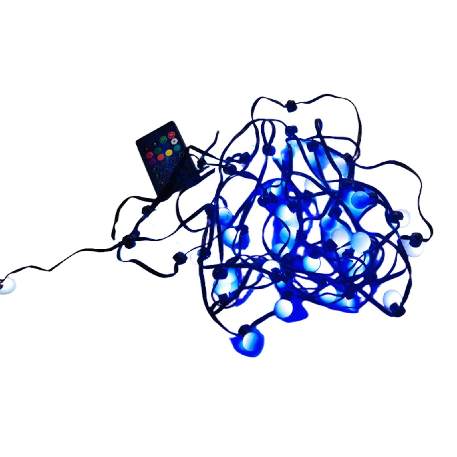 32.8ft String Lights 50 Beads IP65 Water Proof APP Remote Control Music Sync view 4
